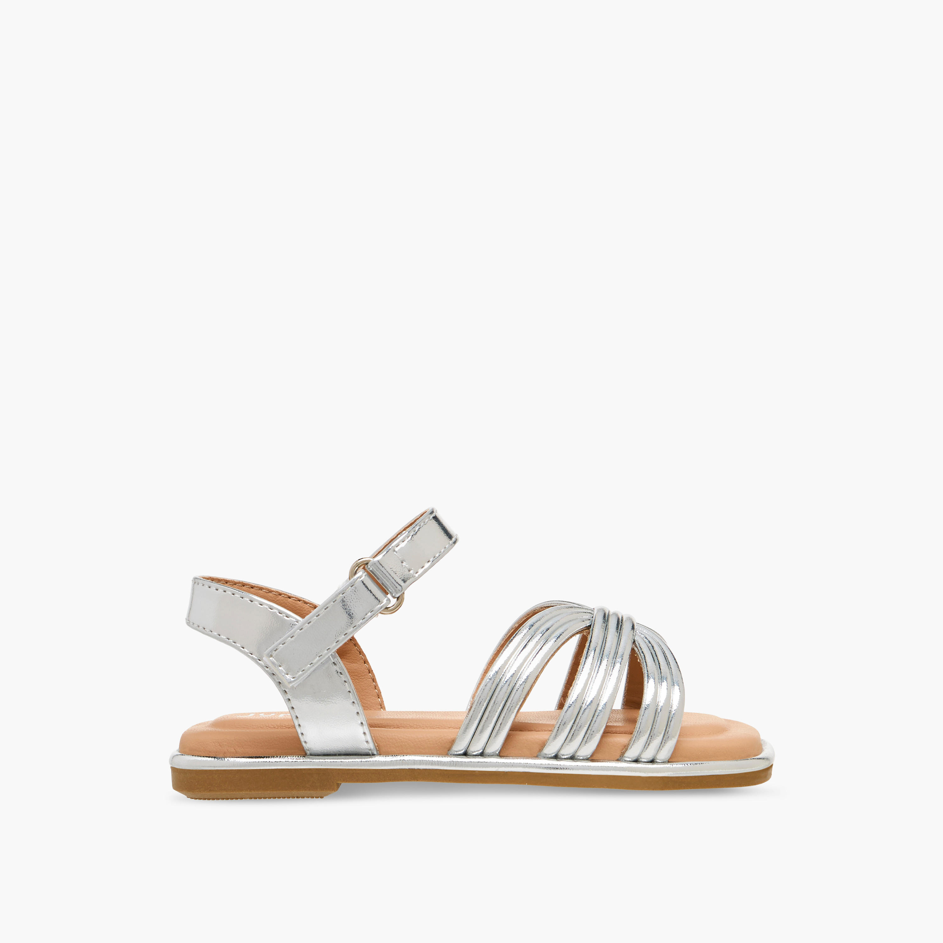 Junior Girls Hook & Loop Strap Sandals-girls-shoes-sandals-image-2