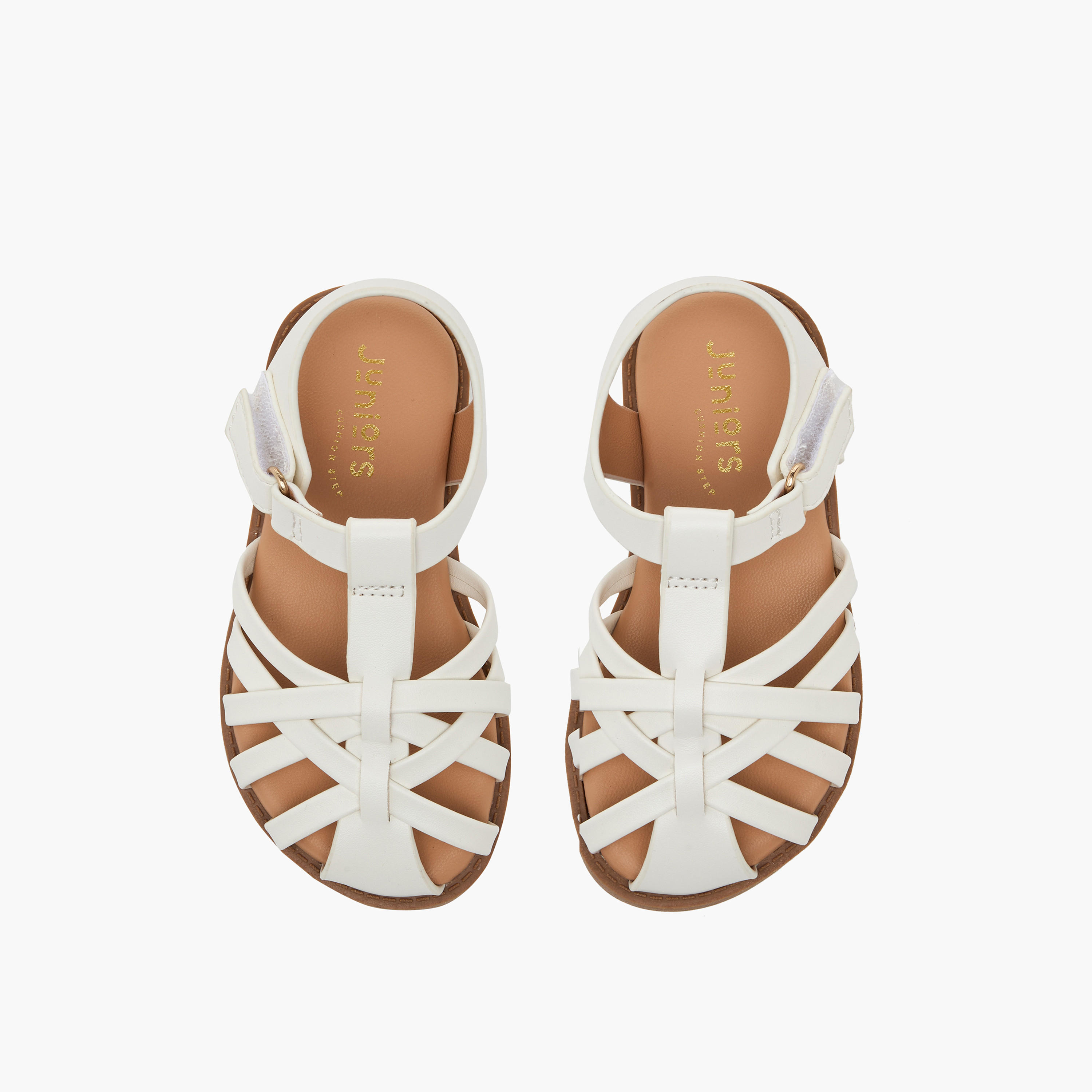 Juniors Girls Hook & Loop Sandals-girls-shoes-sandals-image-1