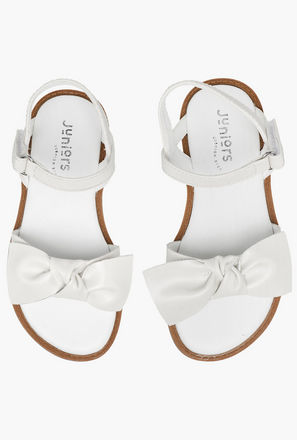 Juniors Girls Hook & Loop Sandals-girls-shoes-image-1