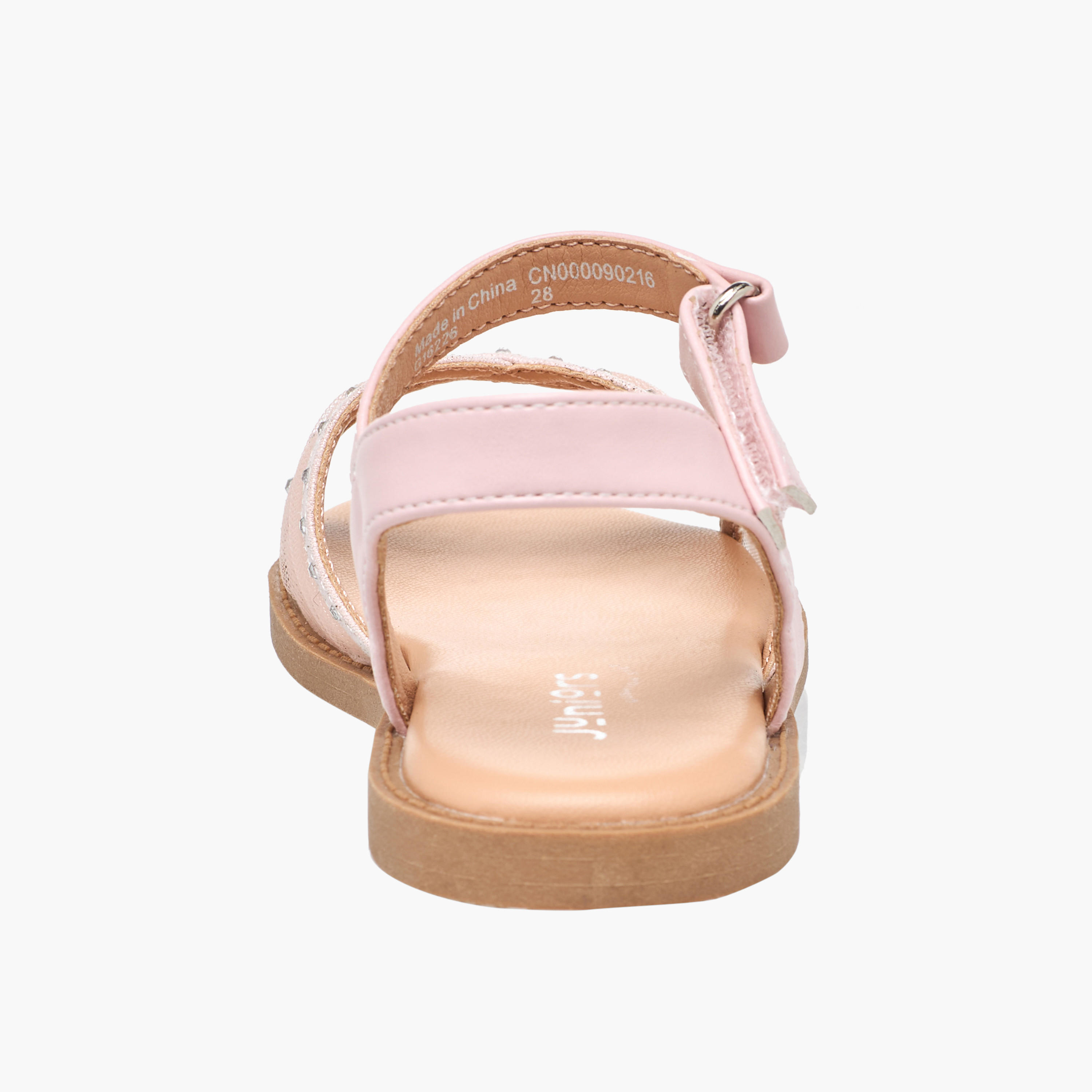 صندل بشريط إغلاق لاصق للبنات من جونيورز-girls-shoes-sandals-image-4