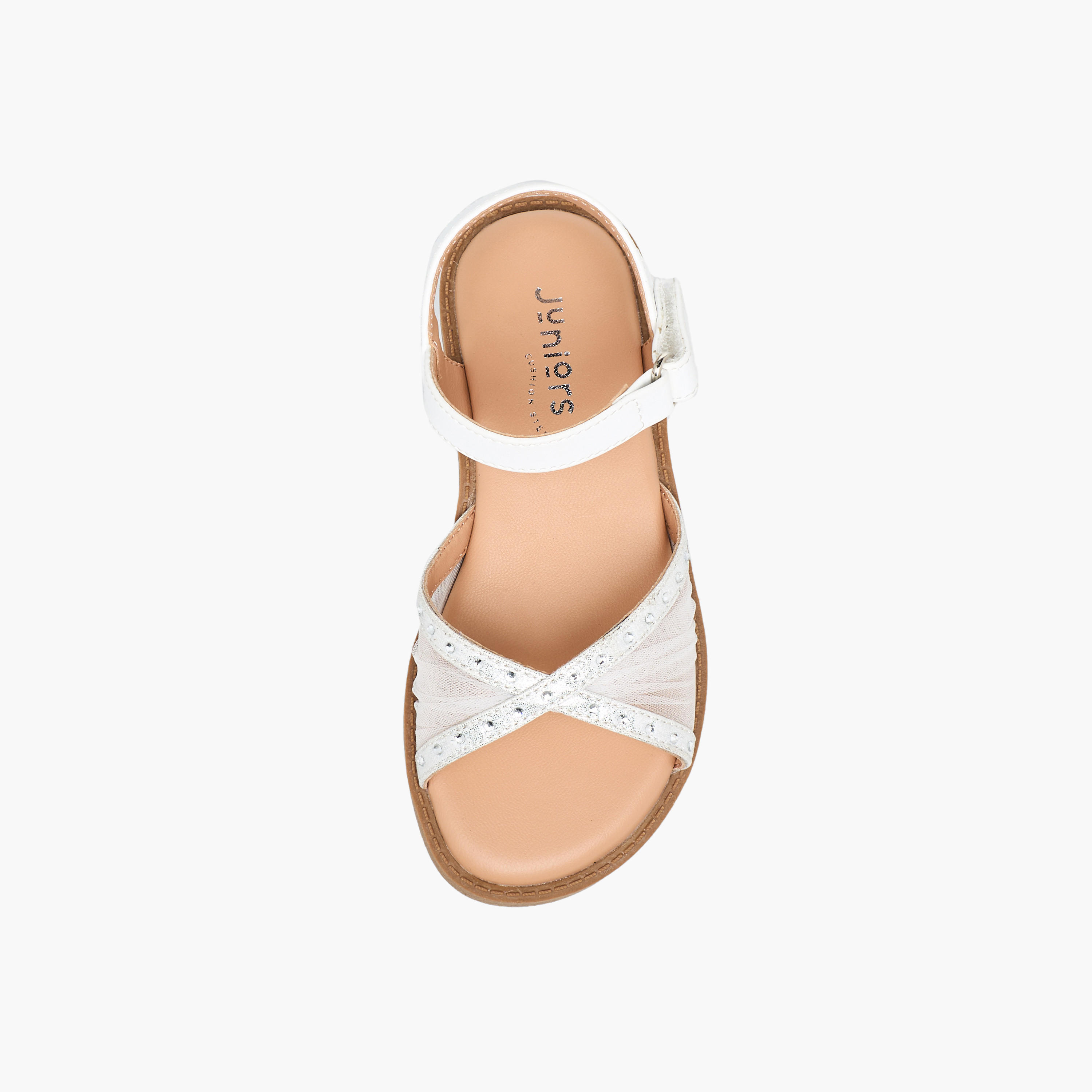 صندل بشريط إغلاق لاصق للبنات من جونيورز-girls-shoes-sandals-image-2