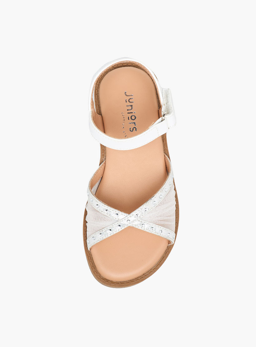 صندل بشريط إغلاق لاصق للبنات من جونيورز-girls-shoes-sandals-image-2