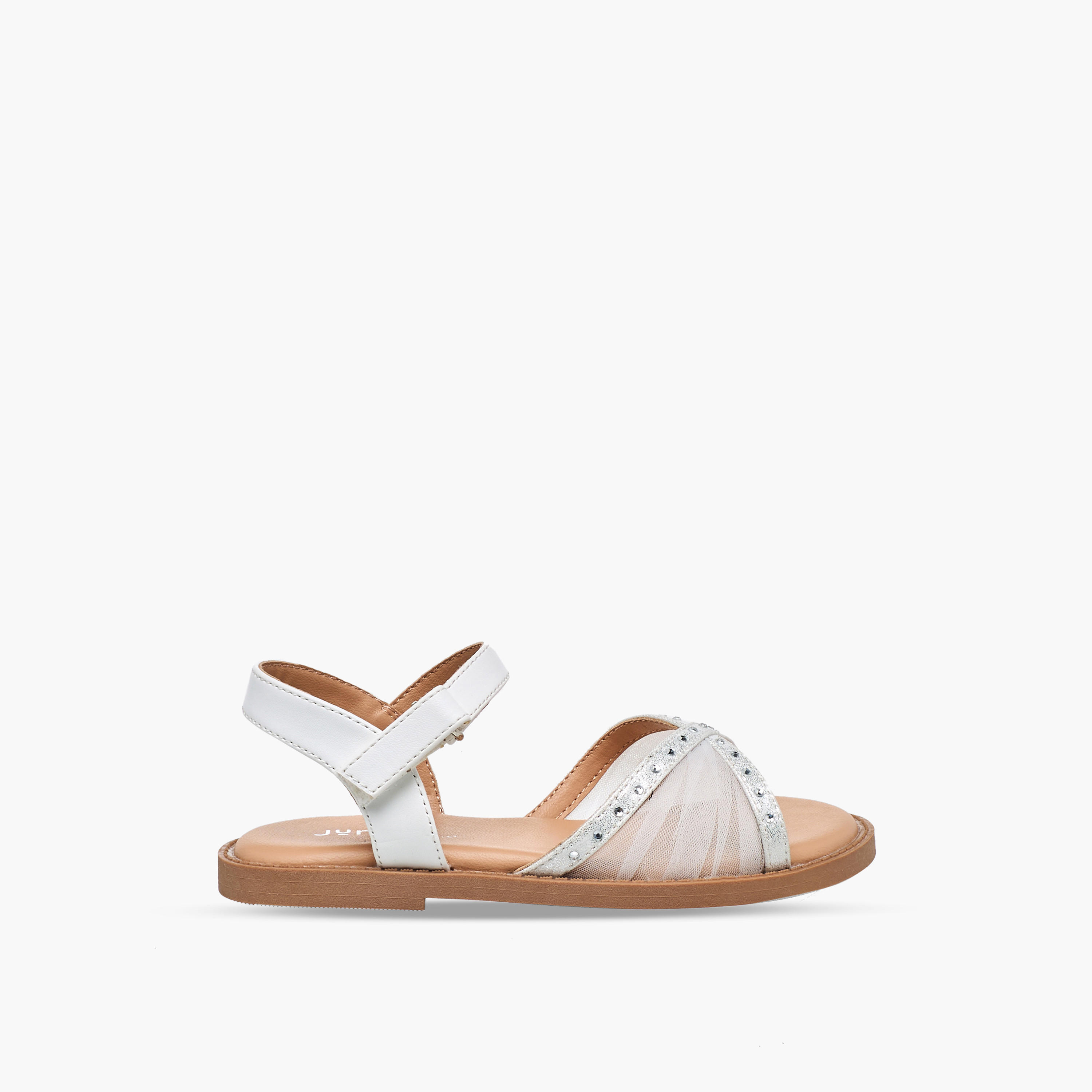 صندل بشريط إغلاق لاصق للبنات من جونيورز-girls-shoes-sandals-image-3