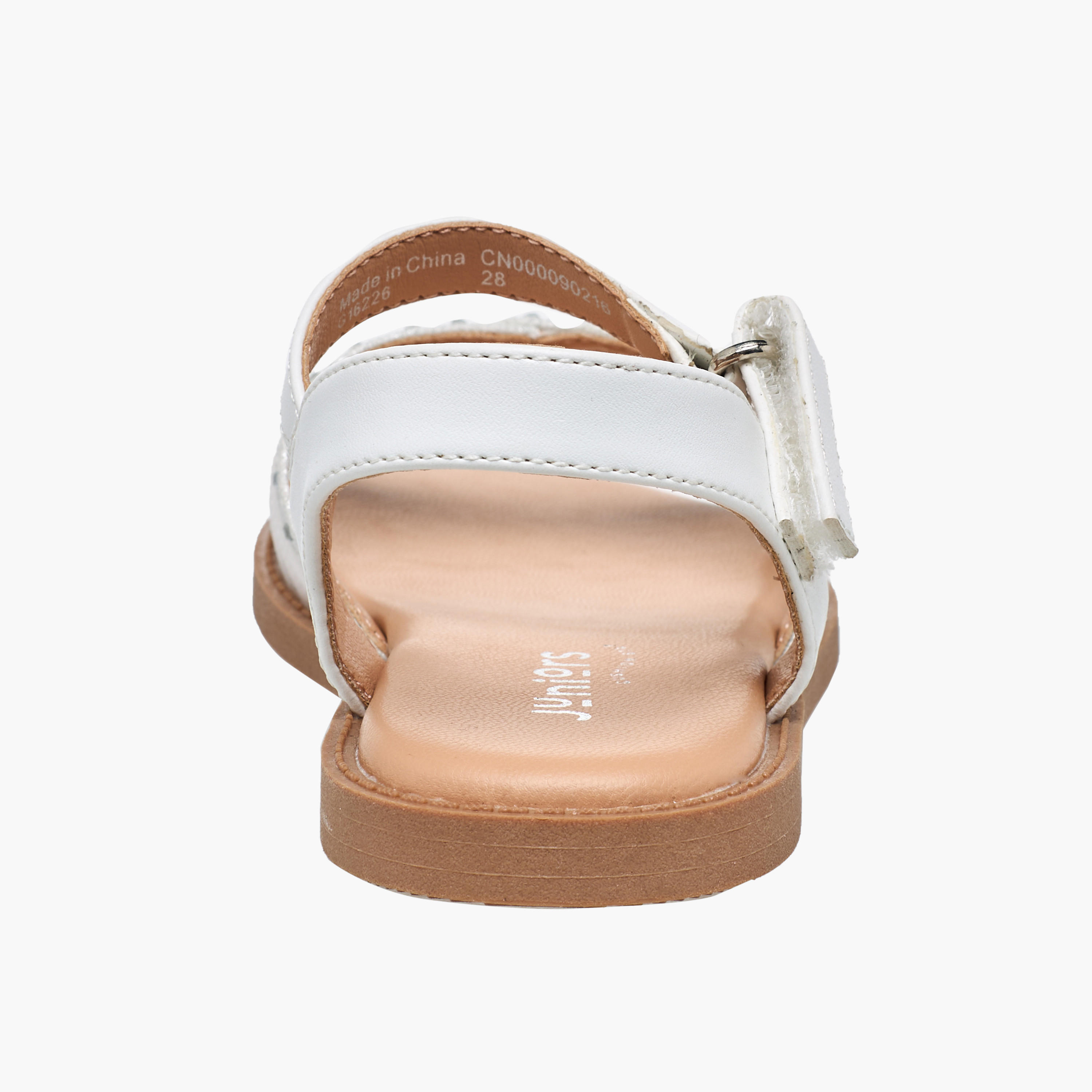 صندل بشريط إغلاق لاصق للبنات من جونيورز-girls-shoes-sandals-image-5