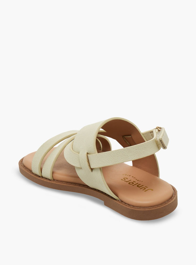 صندل بشريط إغلاق للبنات من جونيورز-girls-shoes-sandals-image-4