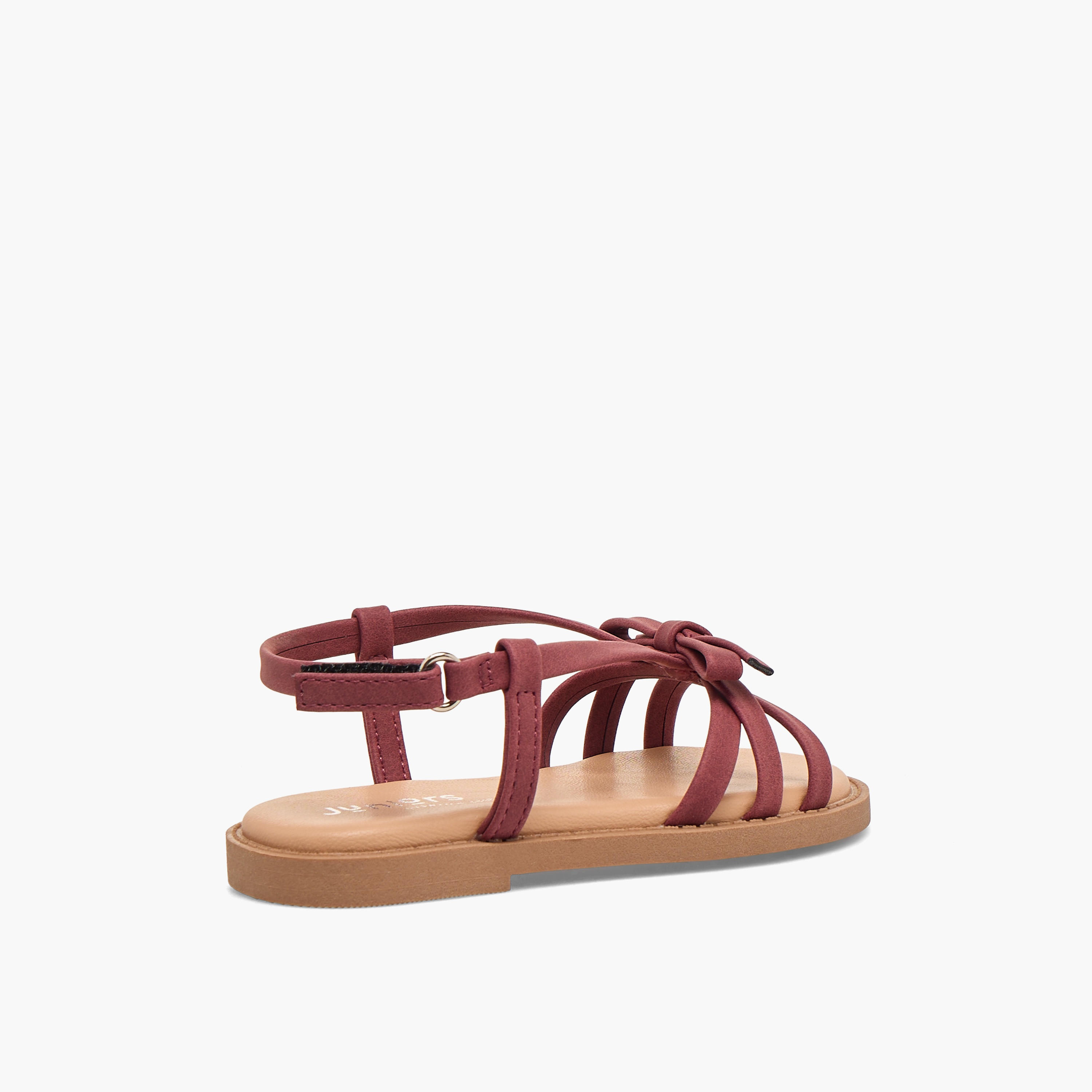صندل مزين بفيونكة وشريط إغلاق للبنات من جونيورز-girls-shoes-sandals-image-6