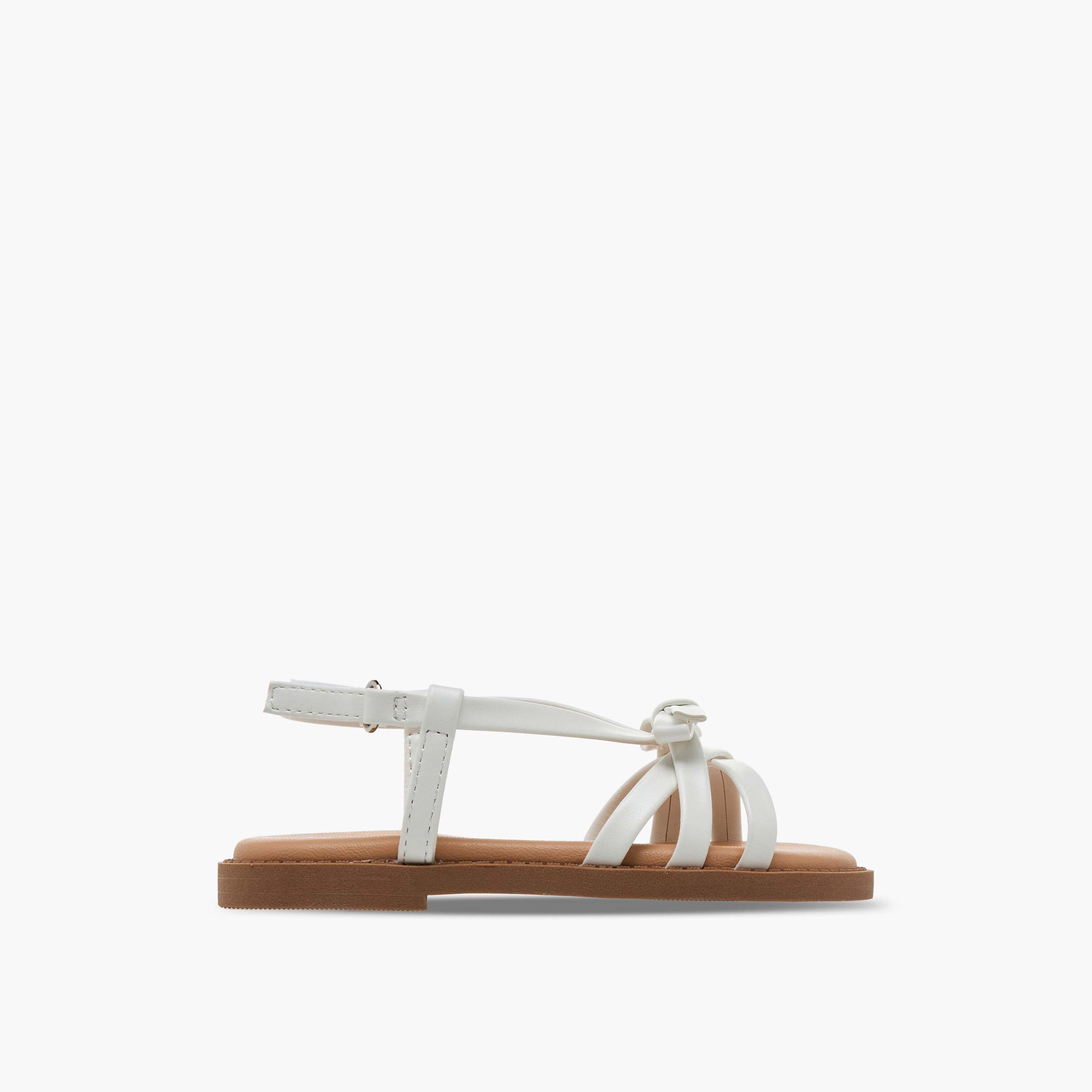 Juniors Girls Bow Accent Hook & Loop Sandals-girls-shoes-sandals-image-2