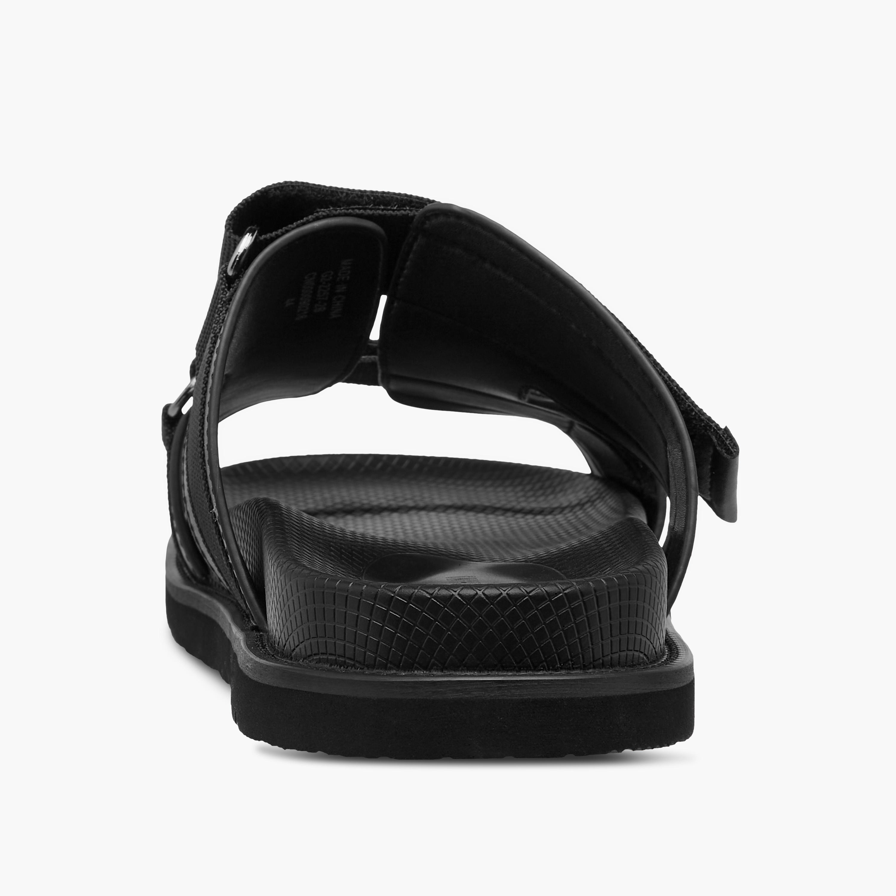 Duchini Men's Strap Detail Slip-On Comfort Sandals-men-shoes-sandals-image-4