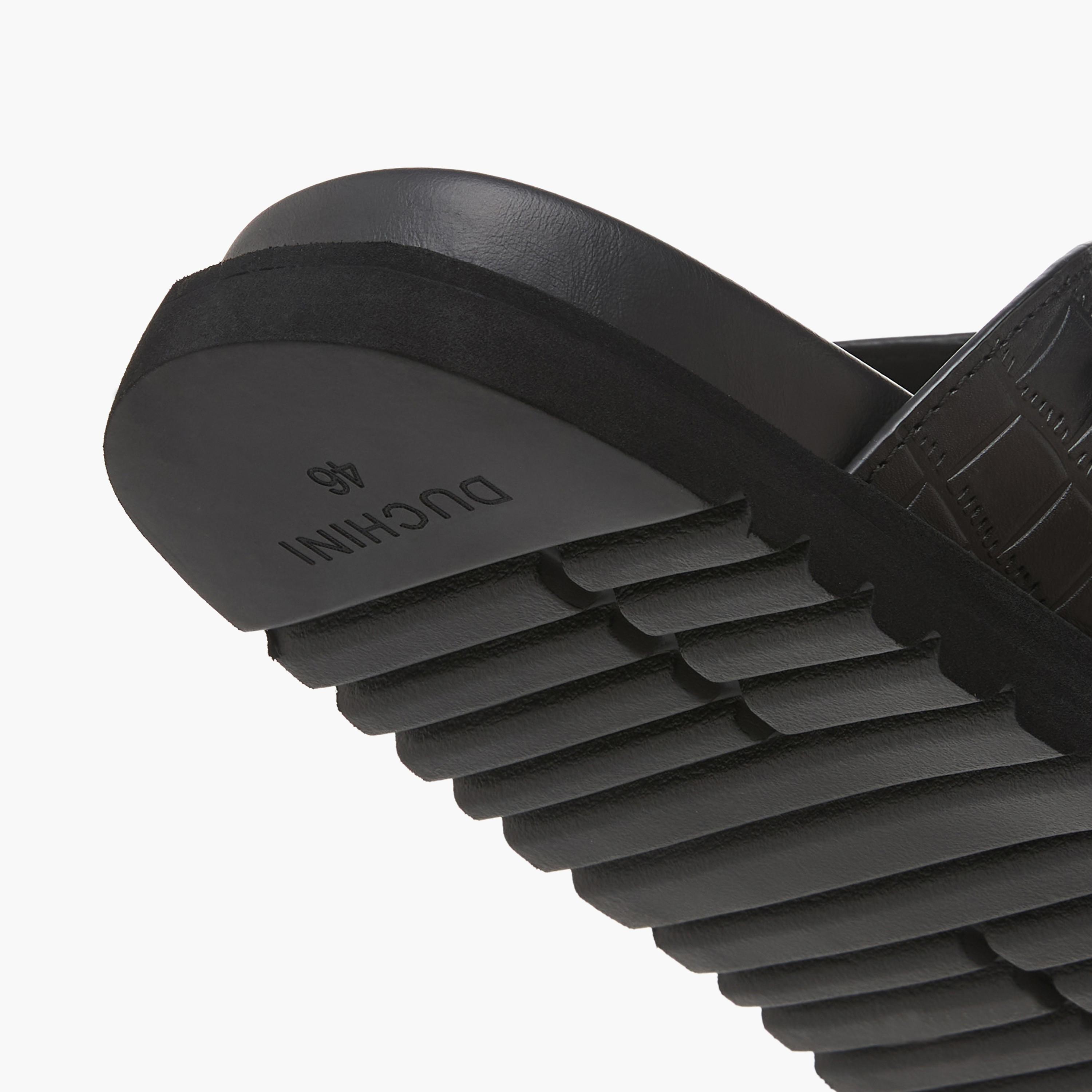 Duchini Men Textured Comfort Sandals-men-shoes-sandals-image-6