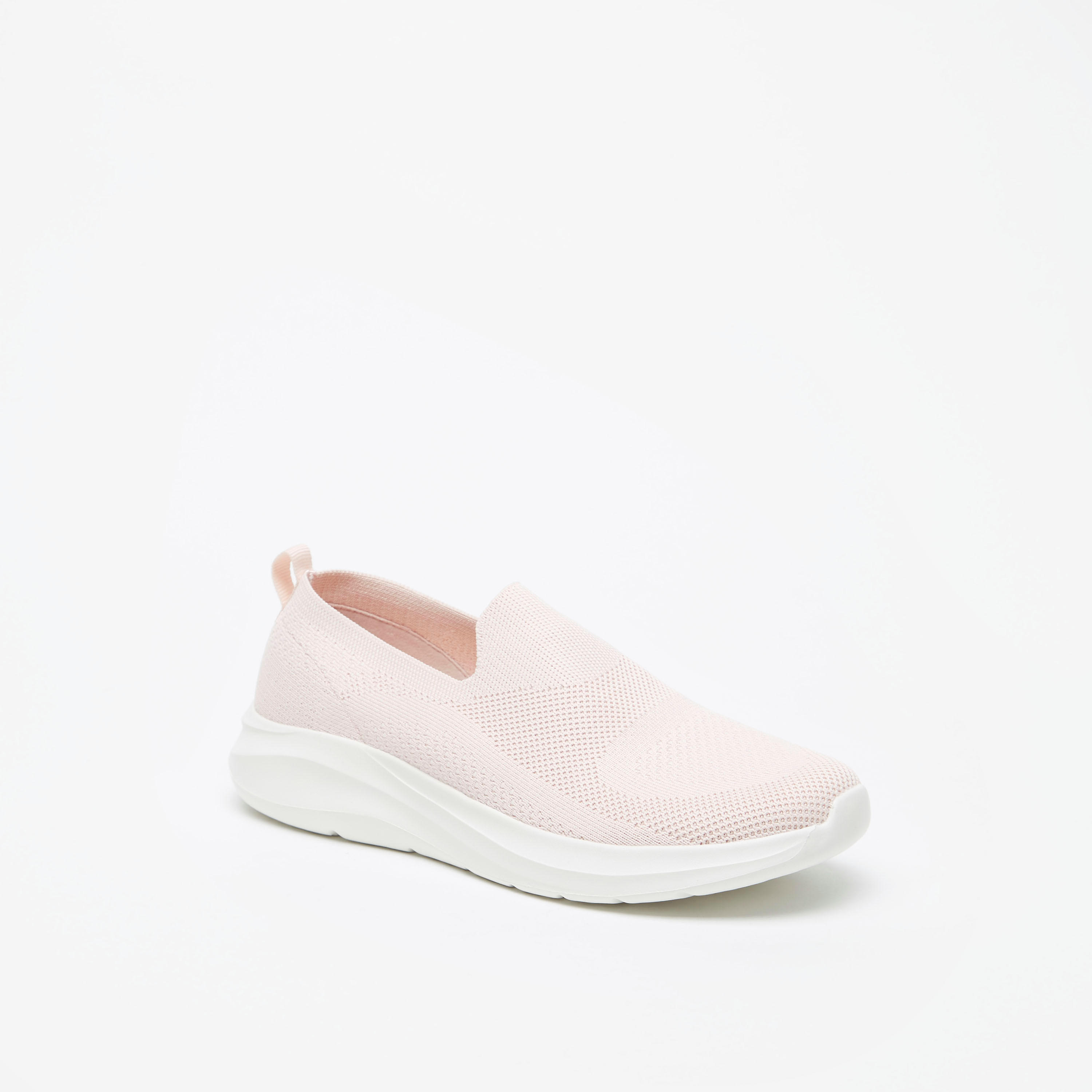 Dash Textured Slip-On Walking Shoes-women-shoes-sneakers-image-1