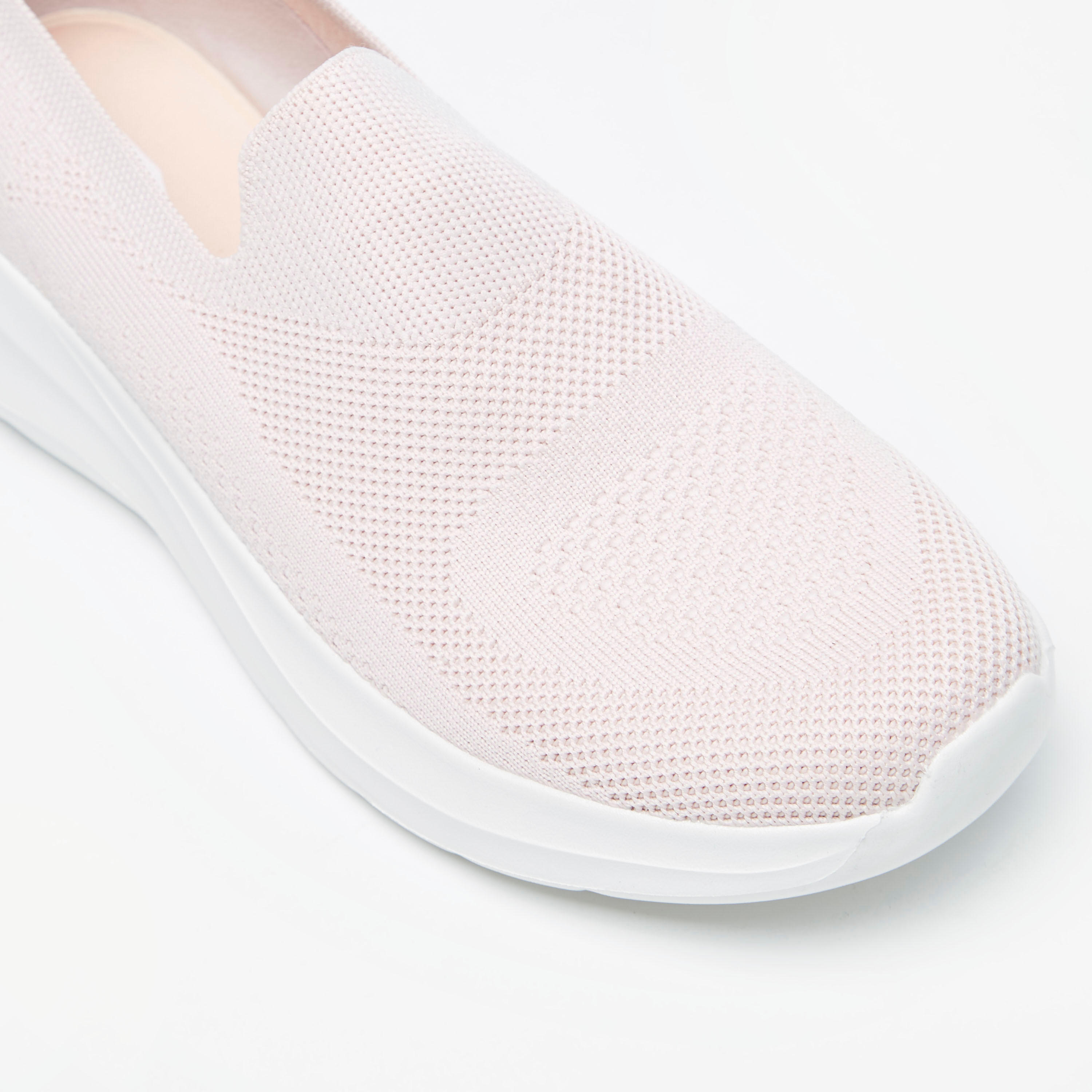 Dash Textured Slip-On Walking Shoes-women-shoes-sneakers-image-5