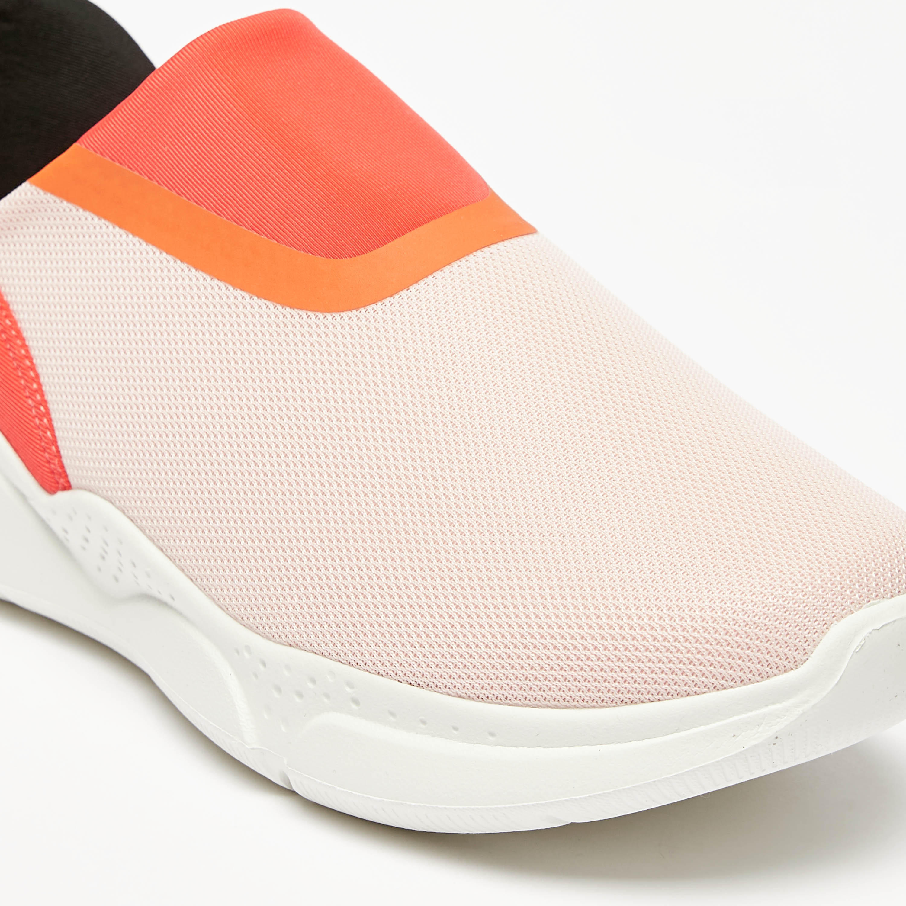 Dash Textured Slip-On Walking Shoes-women-shoes-sneakers-image-5