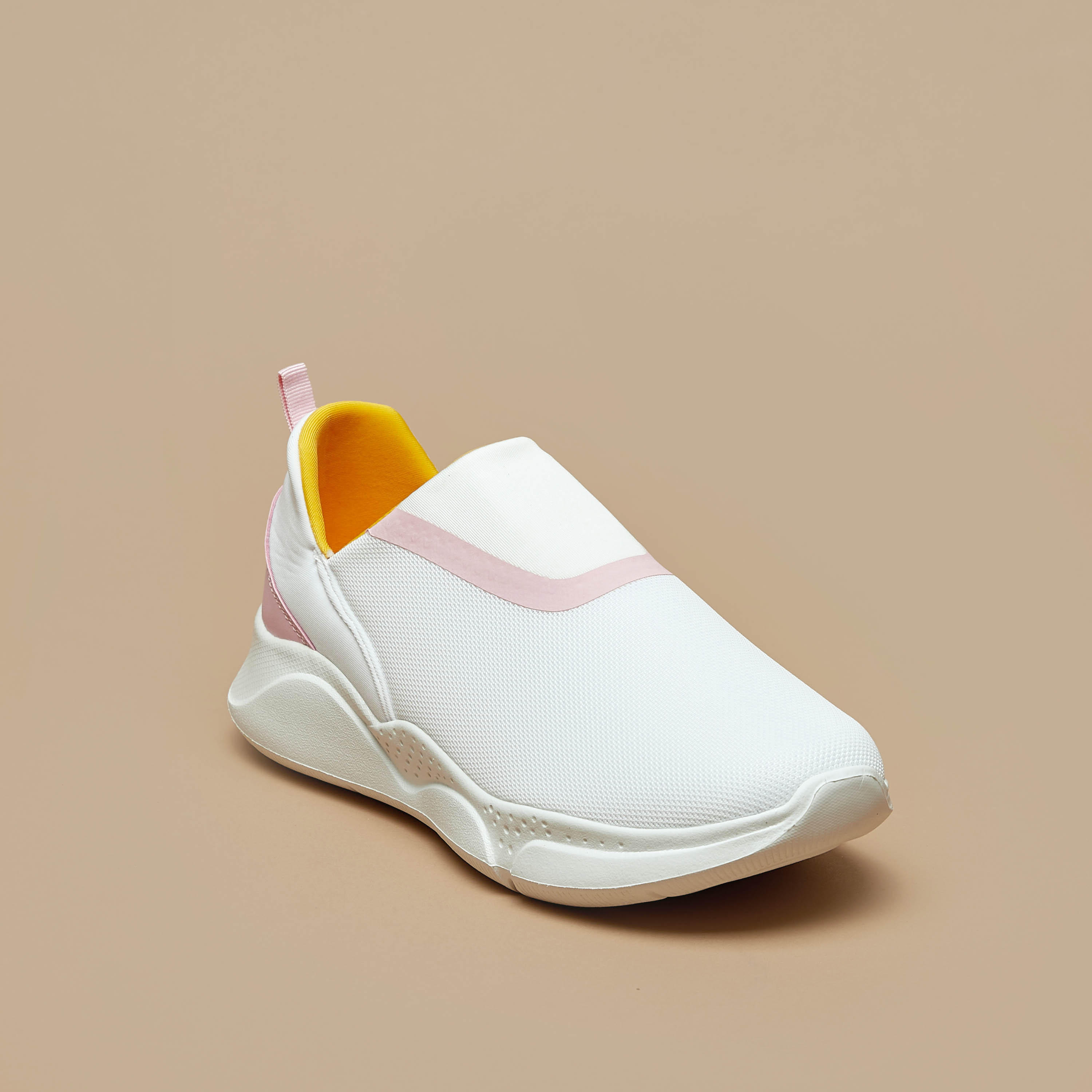 Dash Textured Slip-On Walking Shoes-sports-women-shoes-image-1