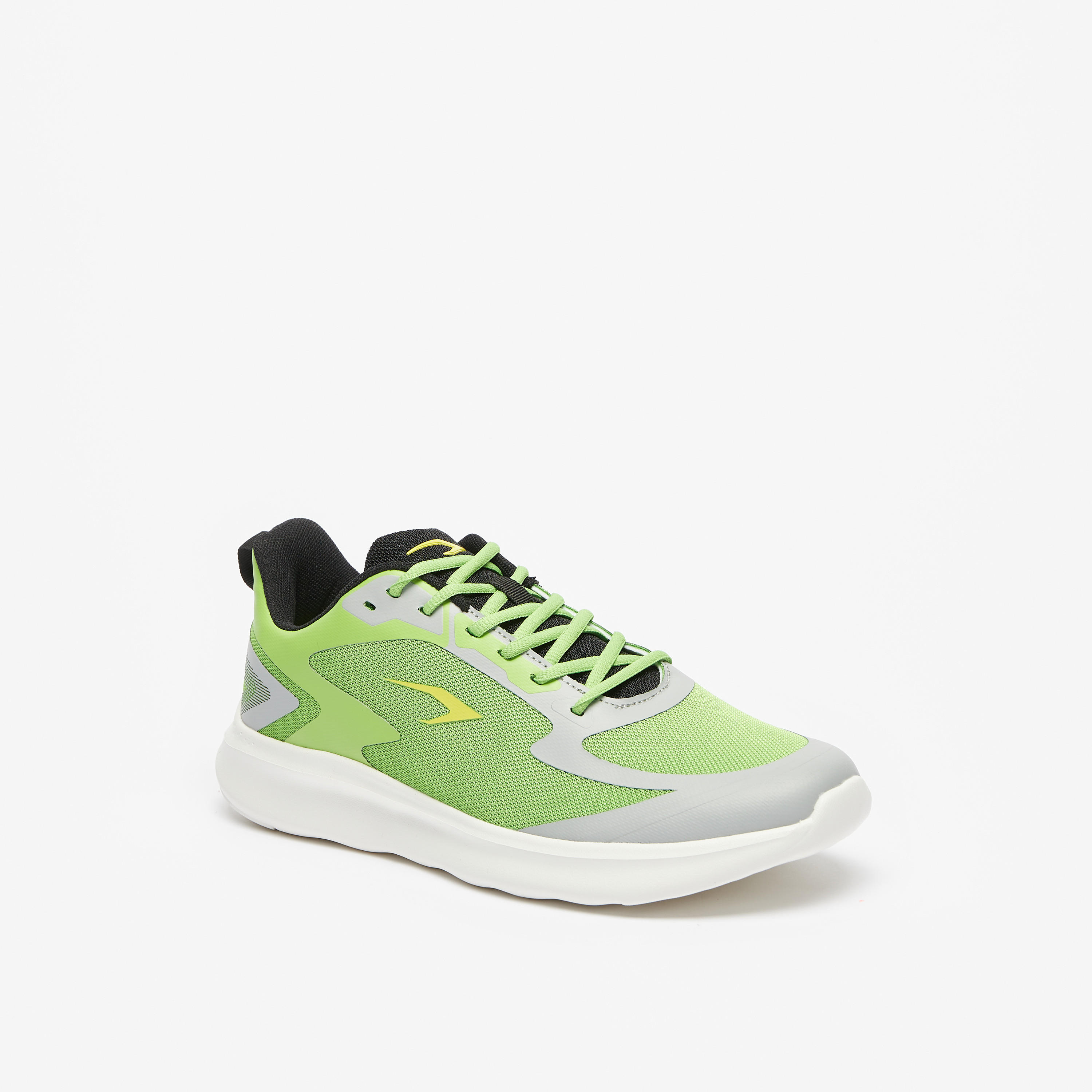 Dash Men's Textured Lace-Up Sports Shoes with Cushioning-sports-men-shoes-image-1