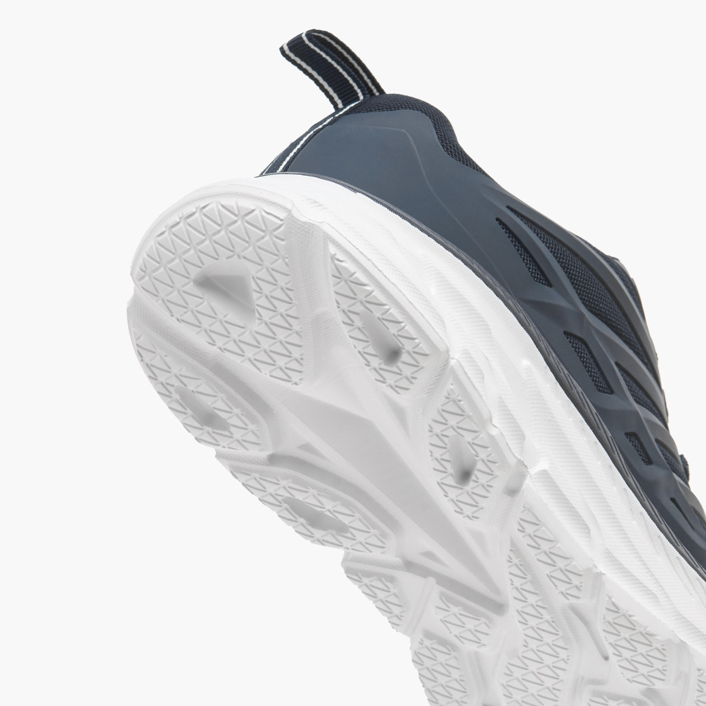 Dash Panelled Shoes with Lace-Up Closure-sports-men-shoes-image-5