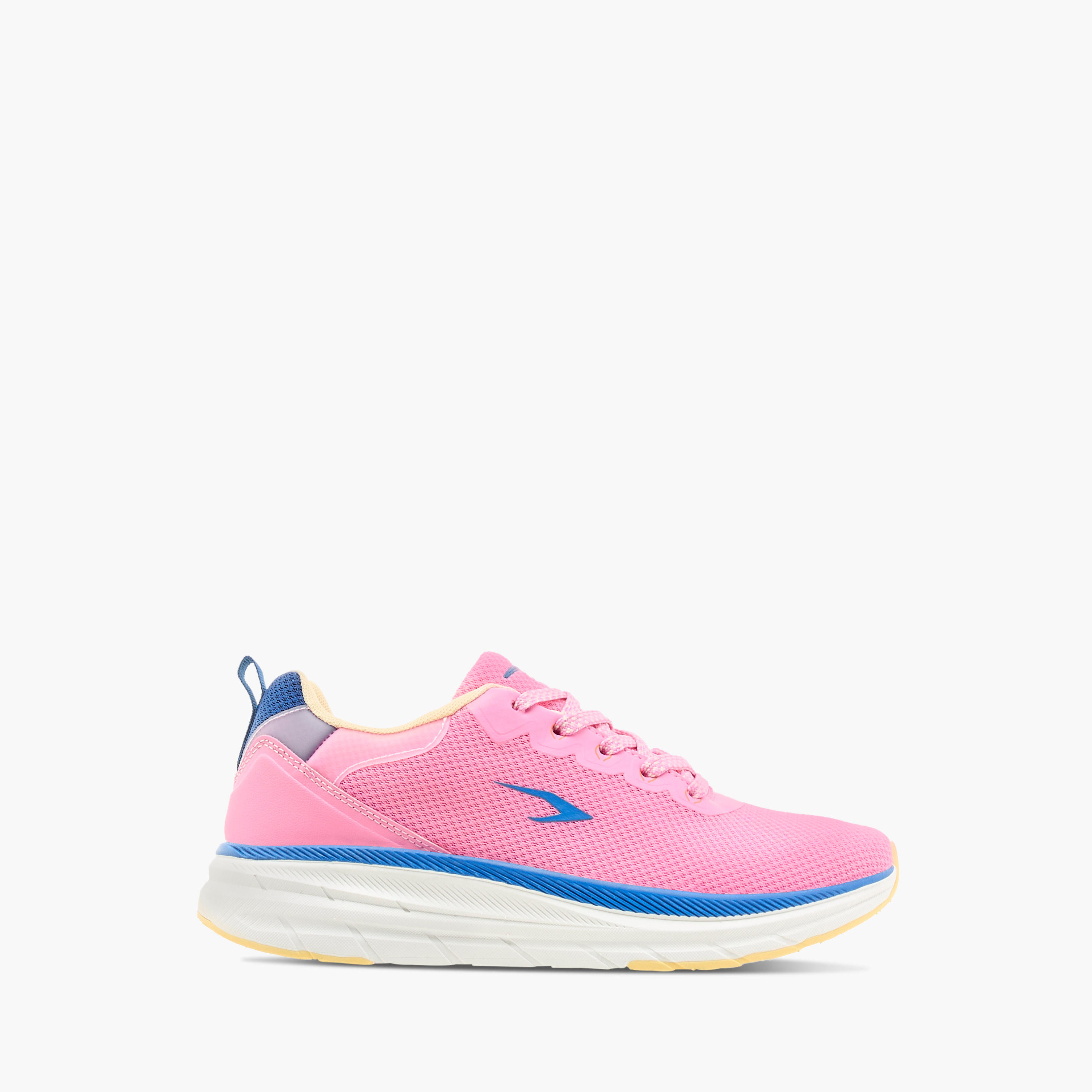 Dash Colourblock Sports Shoes with Lace-Up Closure-women-shoes-sneakers-image-3