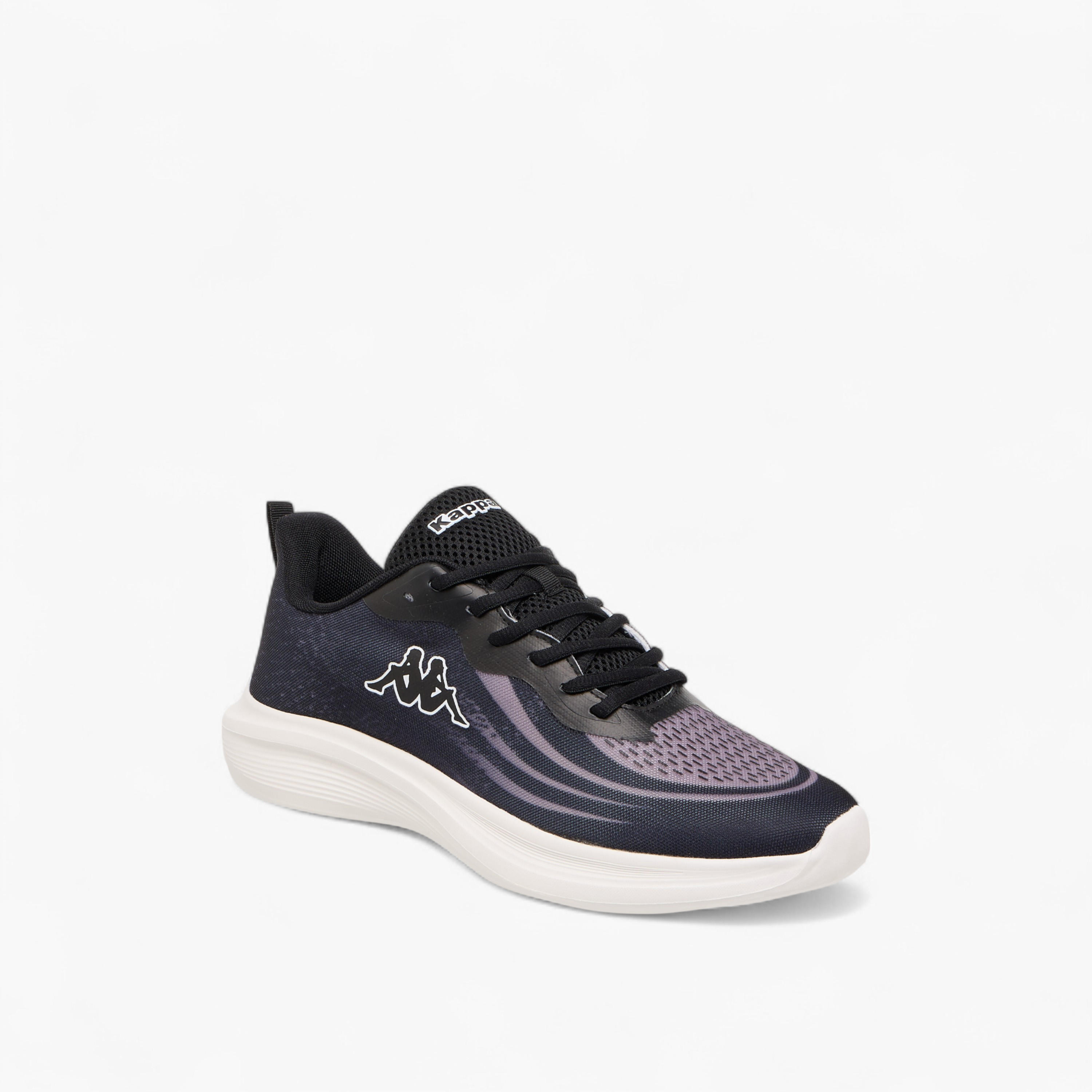 Kappa Men's Logo Print Sports Shoes with Lace-Up Closure-sports-men-shoes-image-2