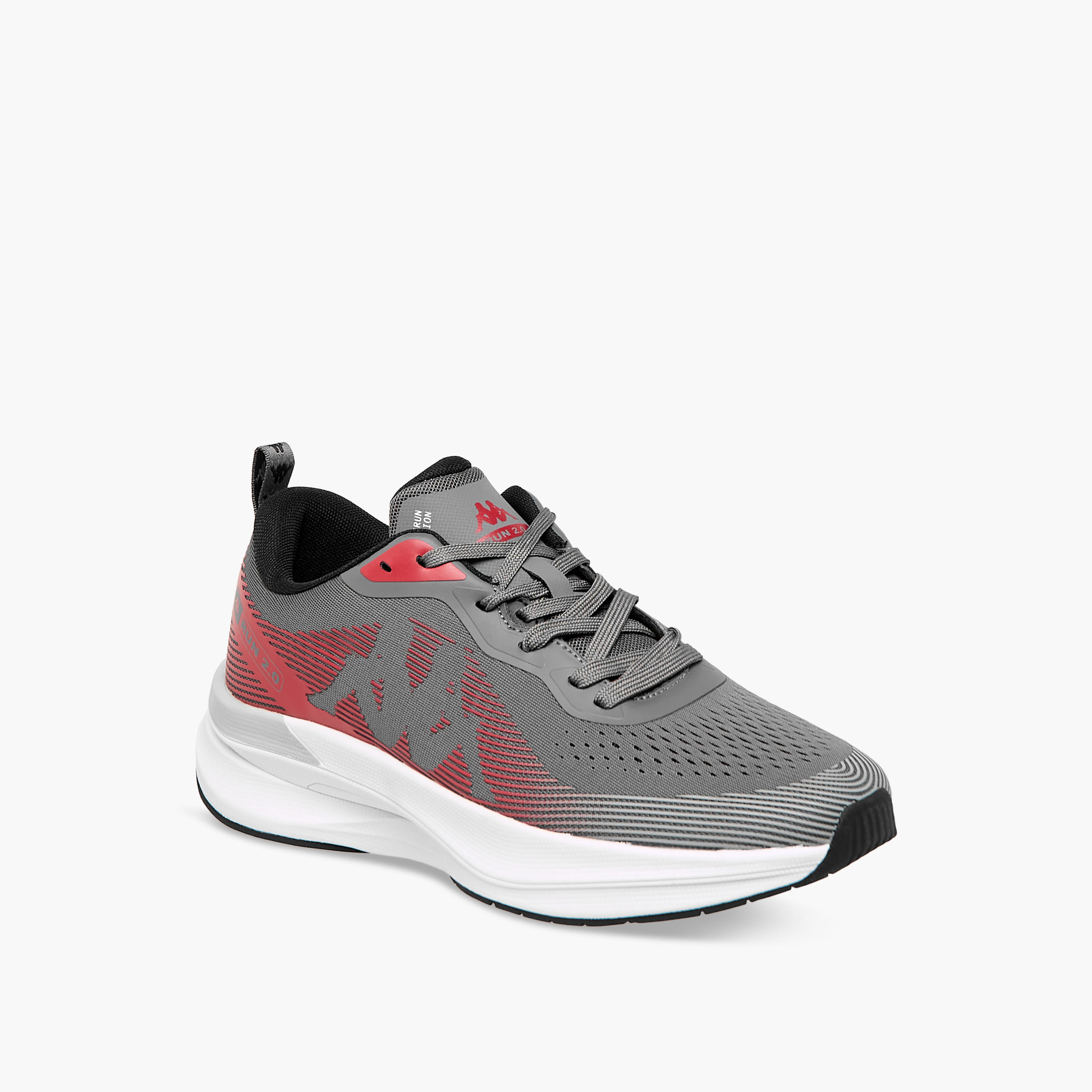 Kappa Men's Lace-Up Running Shoes-sports-men-shoes-image-2