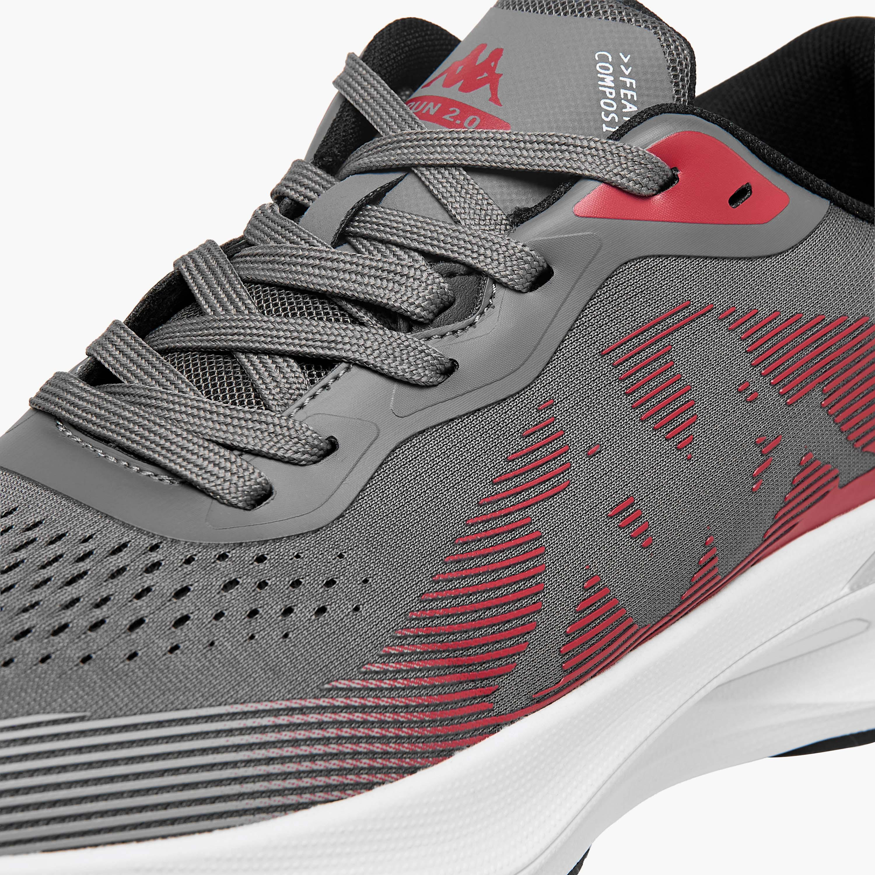 Kappa Men's Lace-Up Running Shoes-sports-men-shoes-image-4