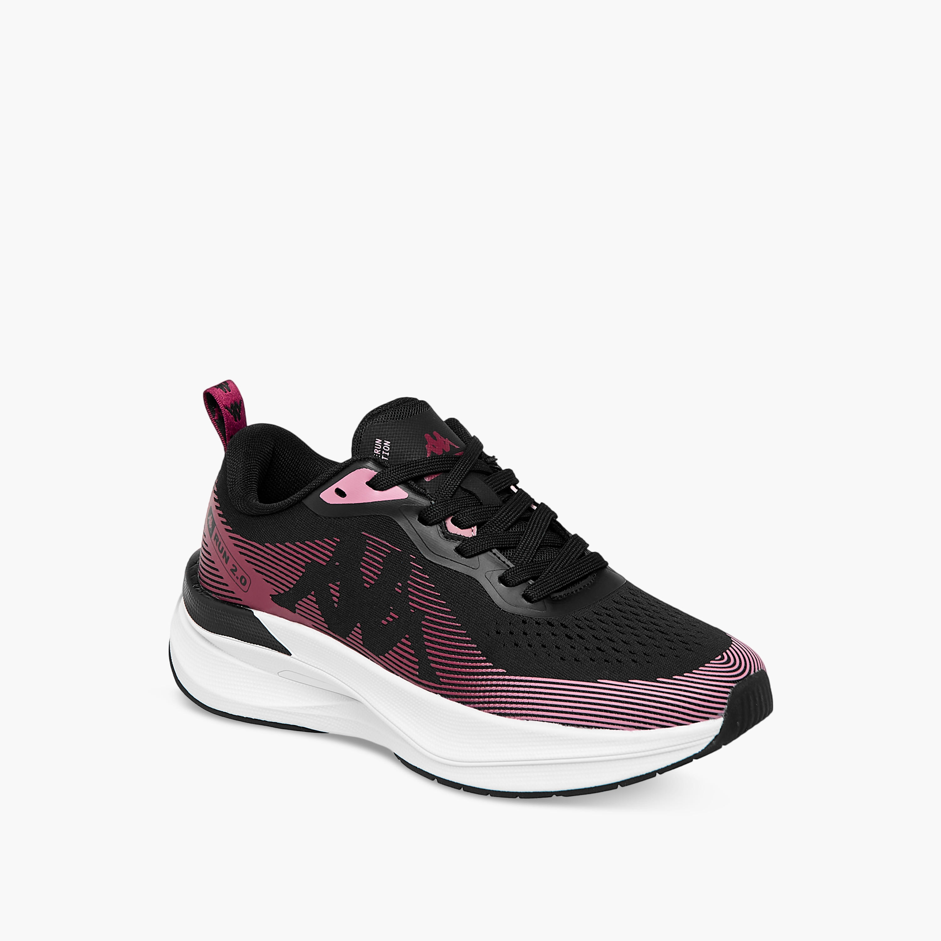 Kappa Women's Logo Detail Running Shoes with Lace-Up Closure - RUN 2.0-women-shoes-sneakers-image-2