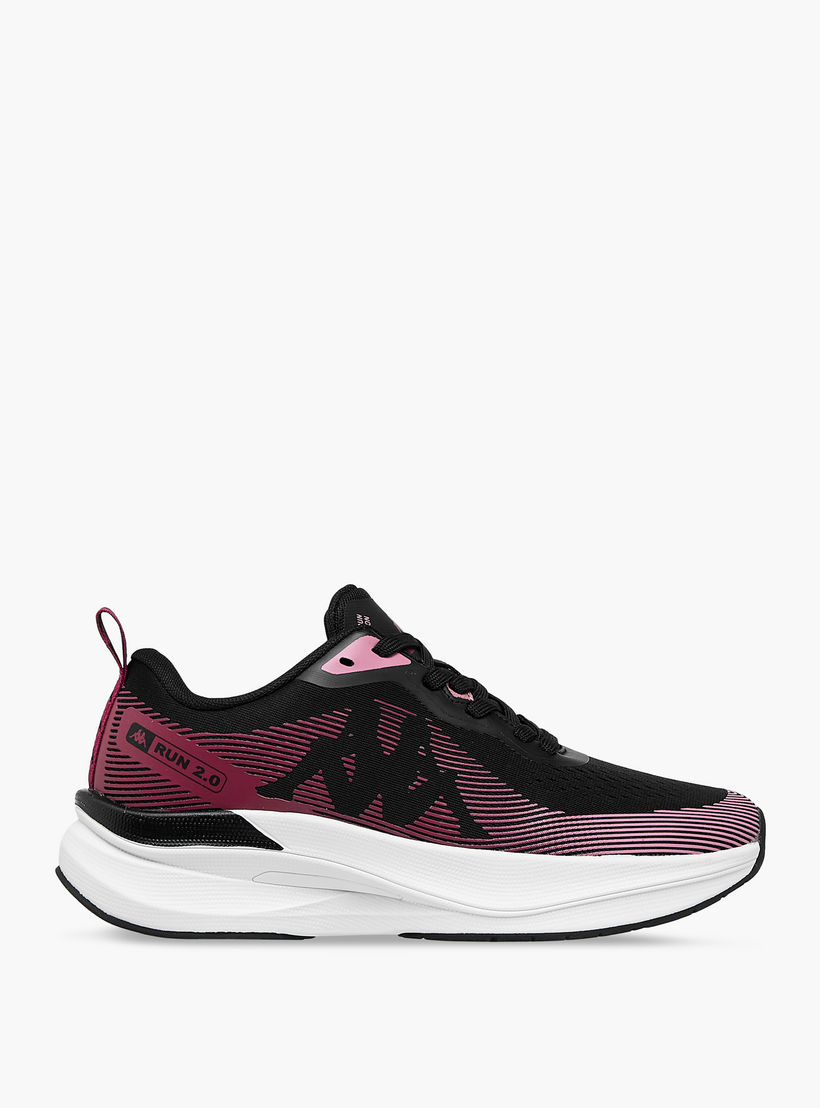 Kappa Women's Logo Detail Running Shoes with Lace-Up Closure - RUN 2.0-women-shoes-sneakers-image-3