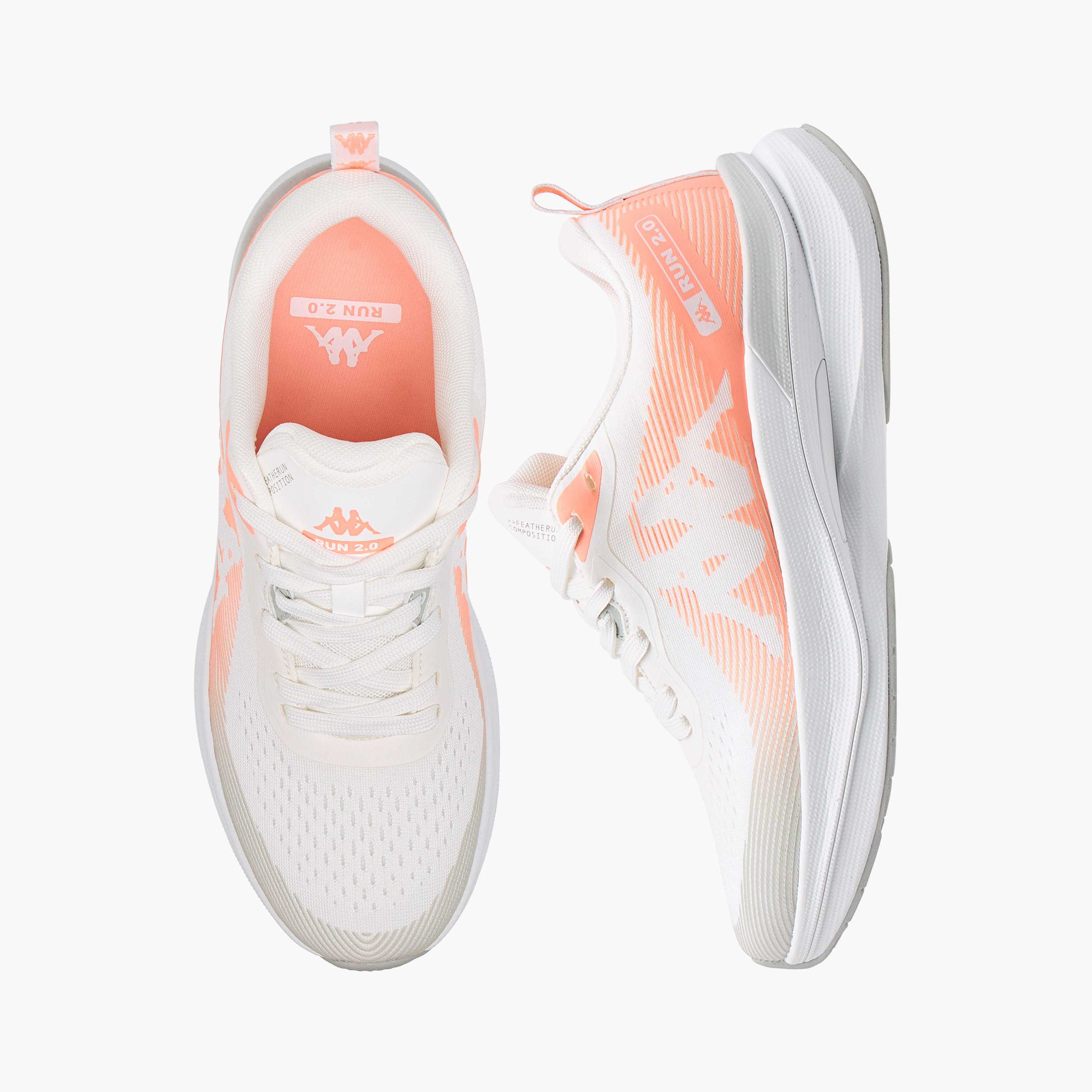 Kappa Women's Logo Detail Running Shoes with Lace-Up Closure - RUN 2.0-women-shoes-sneakers-image-6