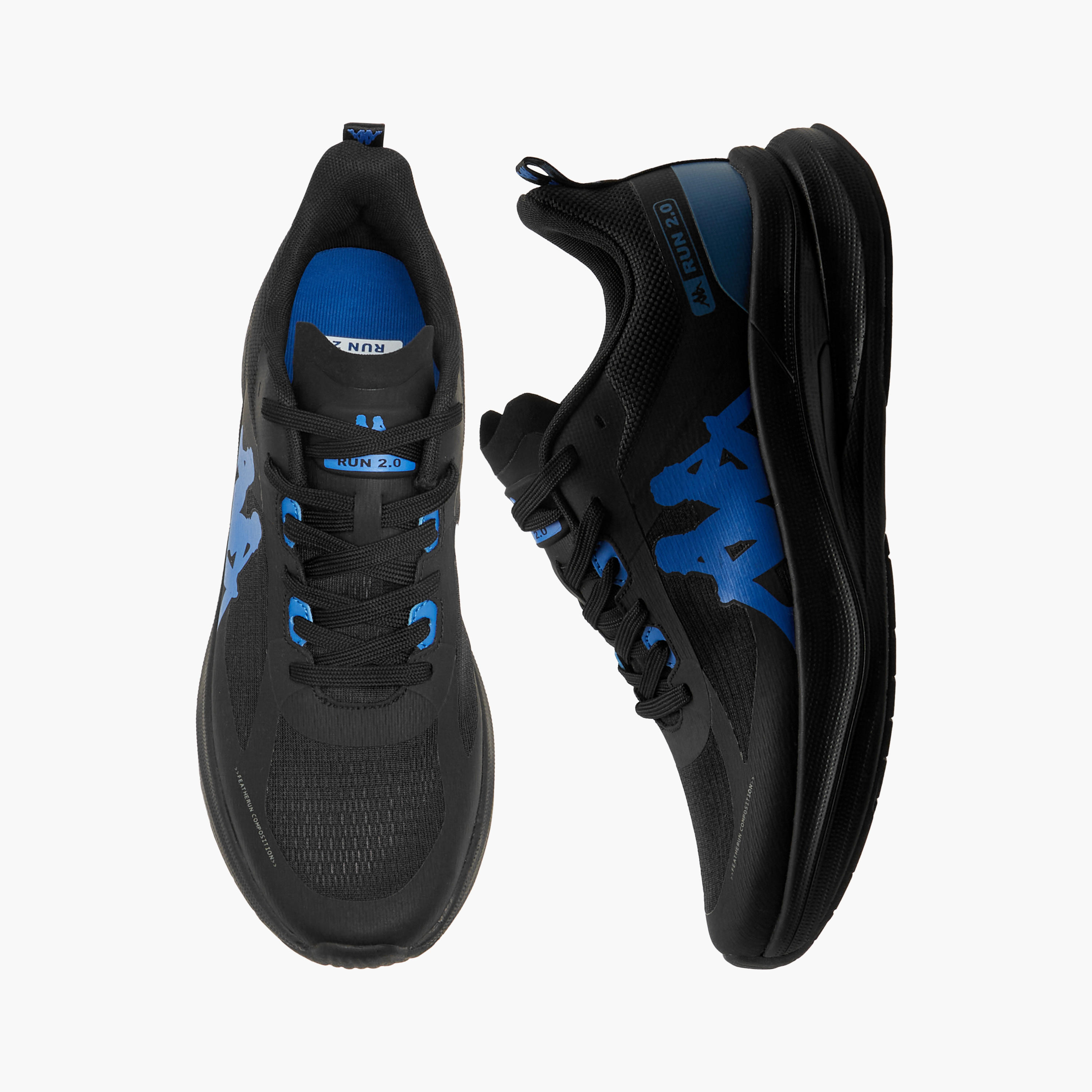 Kappa Men's Lace-Up Running Shoes with Pull Tabs - RUN 2.0-men-shoes-sneakers-image-1