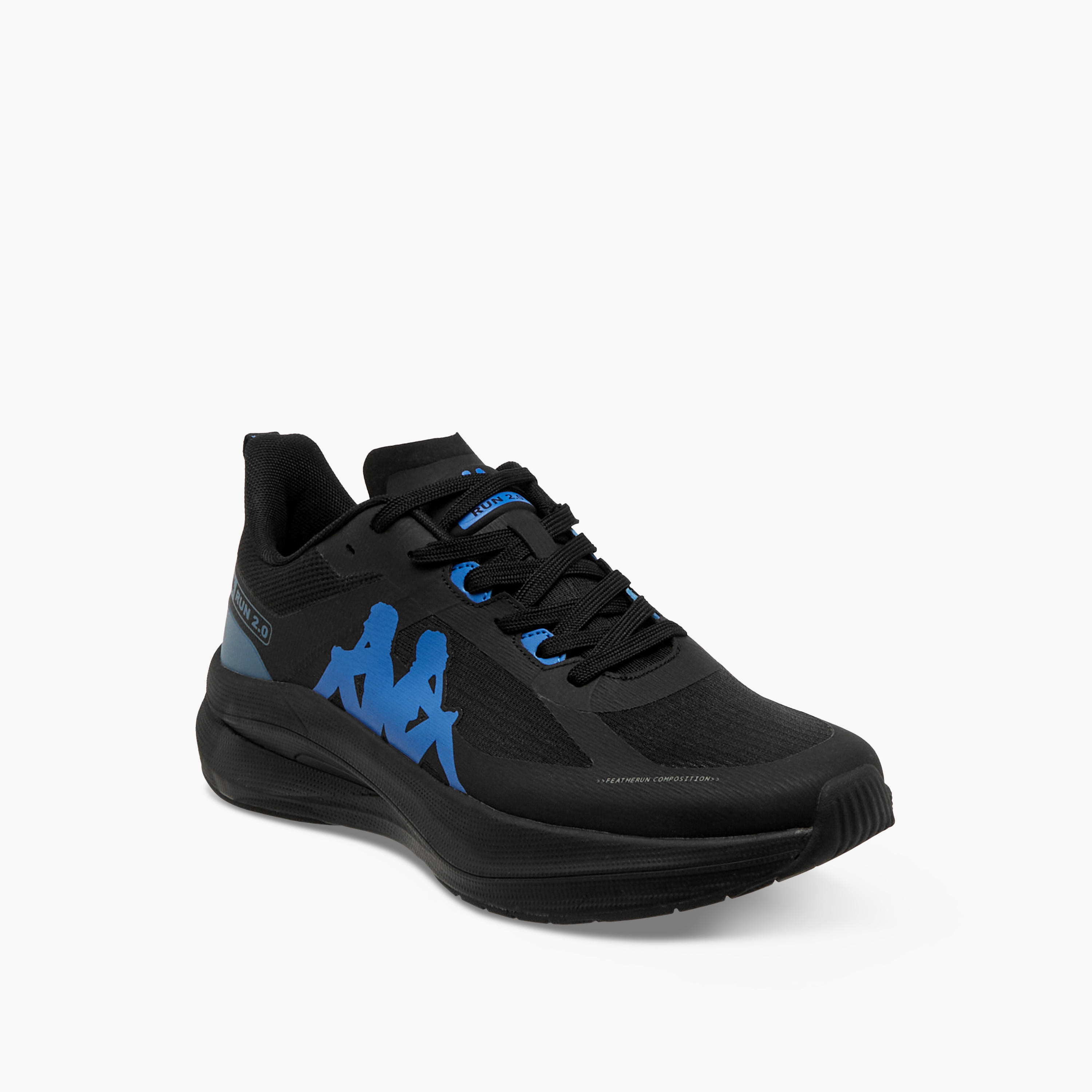 Kappa Men's Lace-Up Running Shoes with Pull Tabs - RUN 2.0-men-shoes-sneakers-image-2