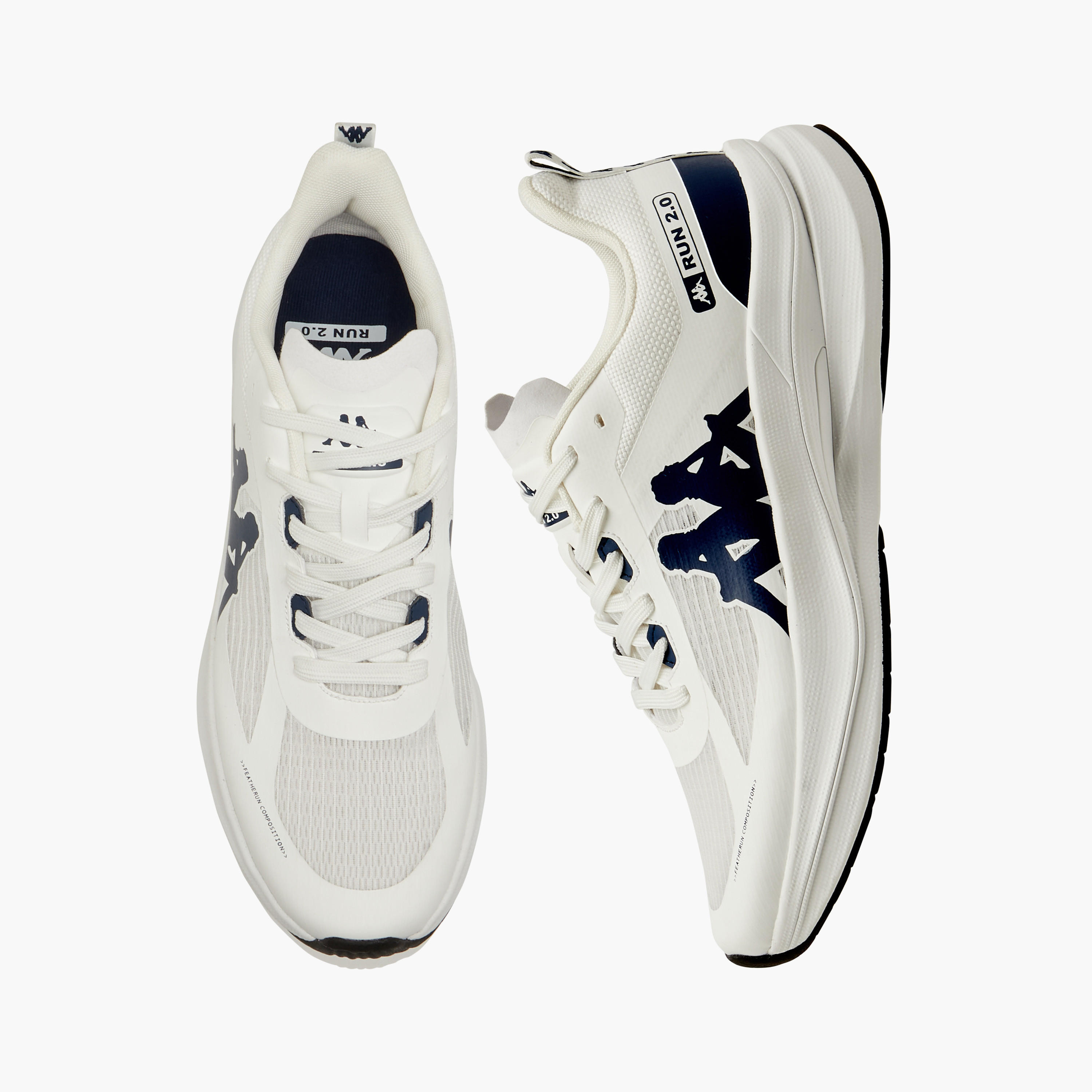Kappa Men's Lace-Up Running Shoes with Pull Tabs - RUN 2.0-men-shoes-sports-image-1
