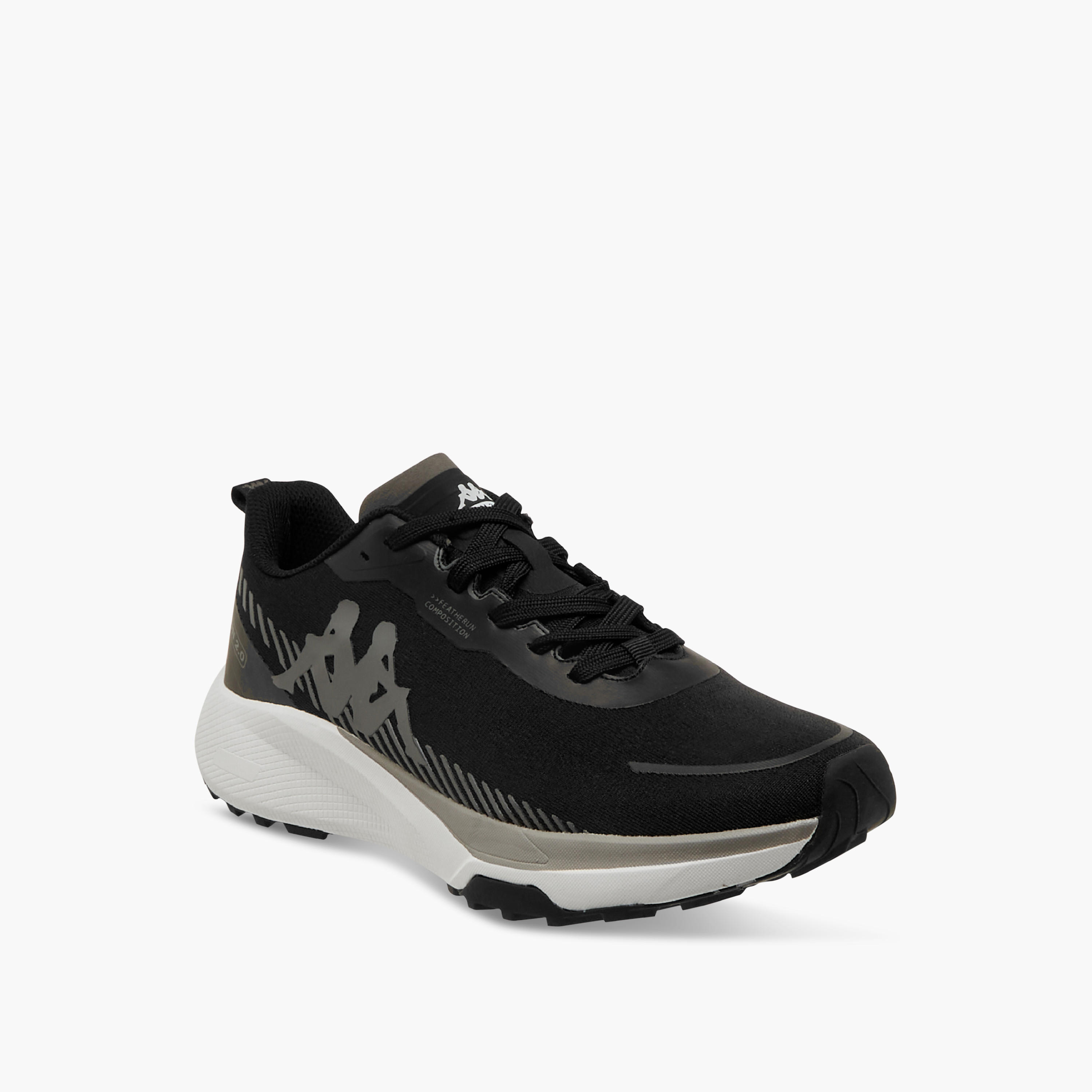 Kappa Men's Lace-Up Running Shoes with Pull Tabs - RUN 2.0-sports-men-shoes-image-2