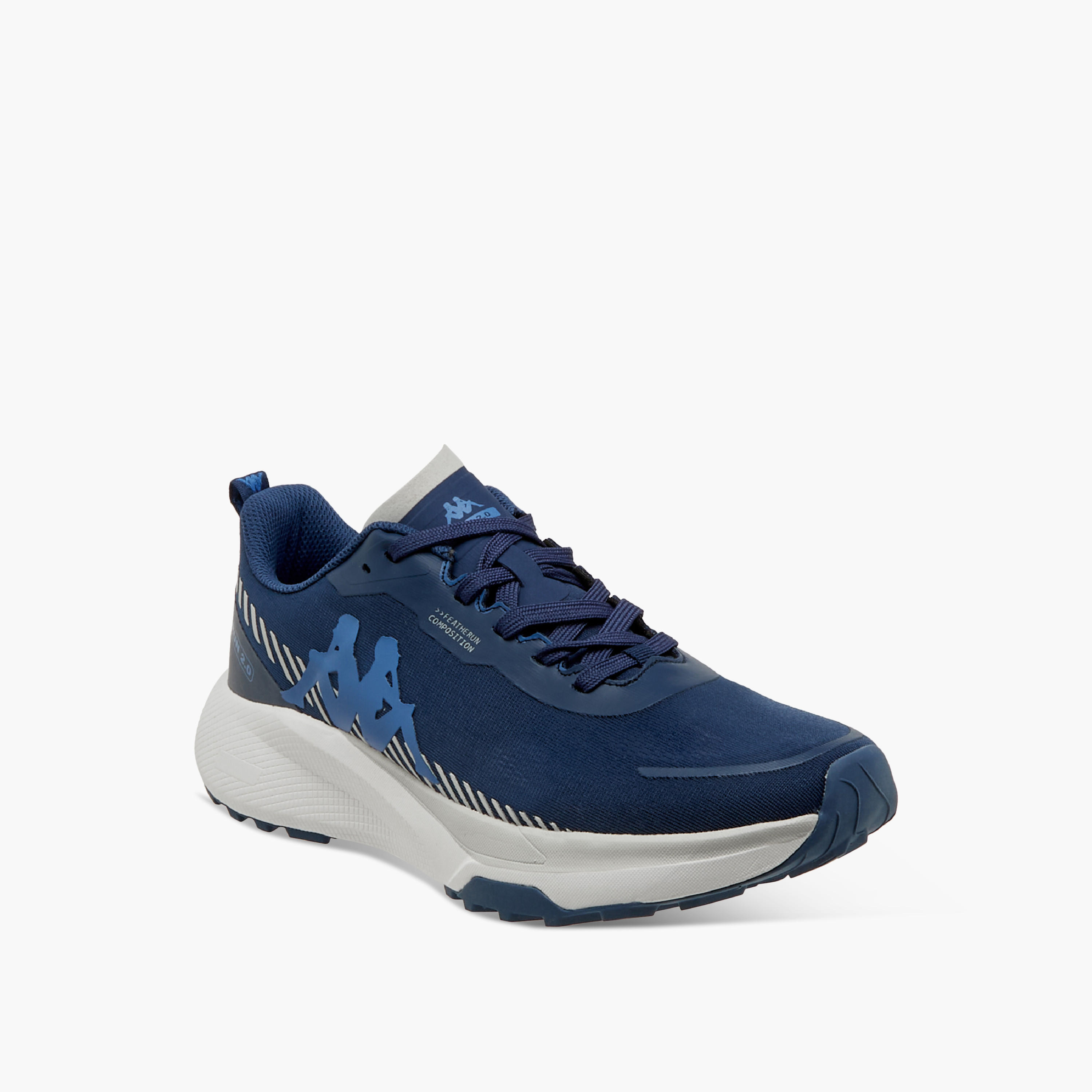 Kappa Men's Lace-Up Running Shoes with Pull Tabs - RUN 2.0-sports-men-shoes-image-2