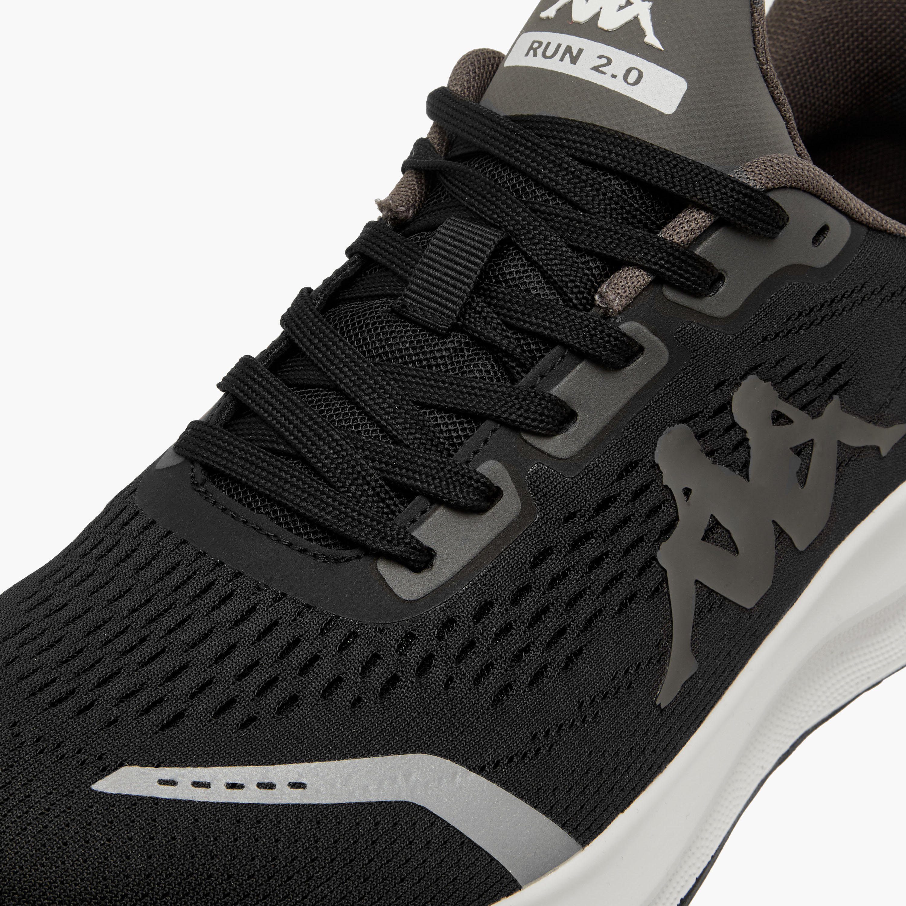 Kappa Men's Logo Detail Lace-Up Running Shoes - RUN 2.0-men-shoes-sneakers-image-4
