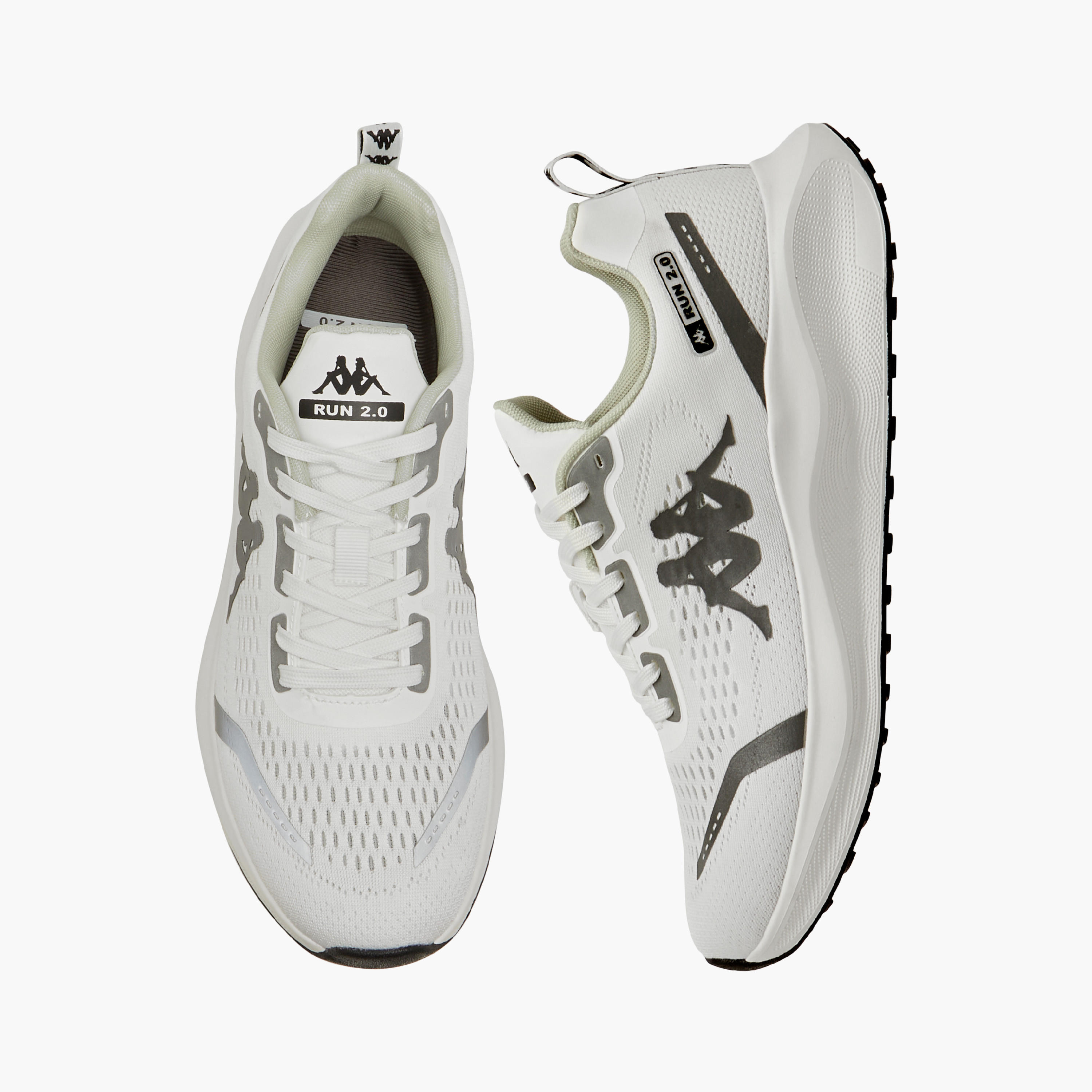 Kappa Men's Logo Detail Lace-Up Running Shoes - RUN 2.0-men-shoes-sneakers-image-1