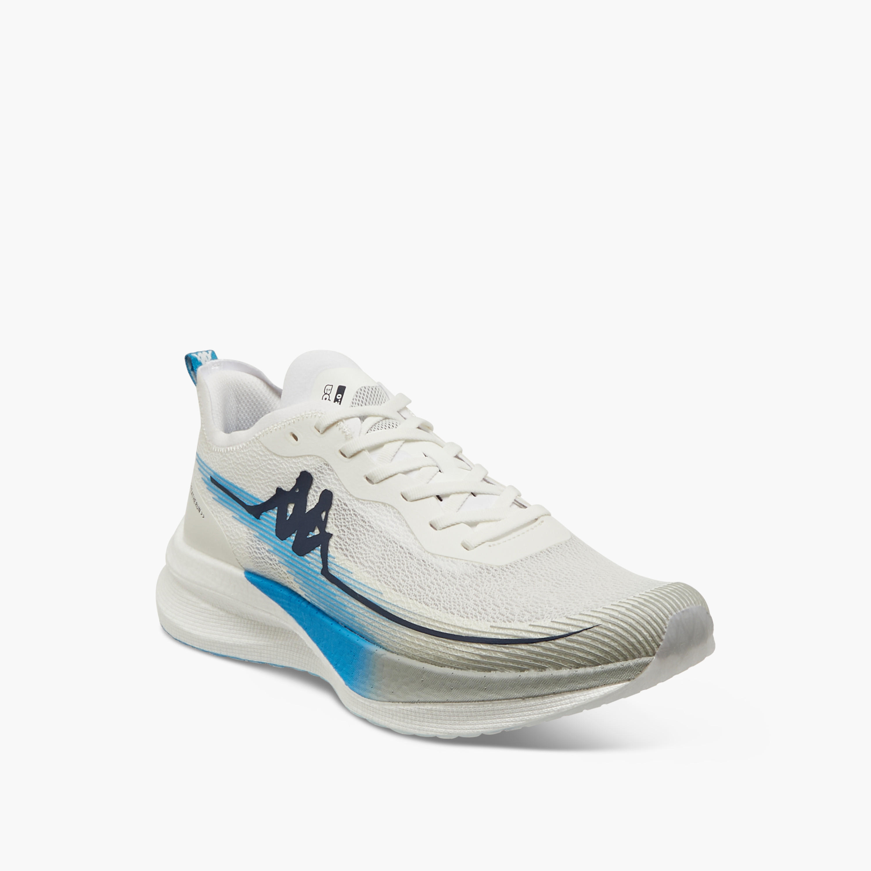 Kappa Men's Logo Detail Lace-Up Running Shoes - RUN 2.0-sports-men-shoes-image-2