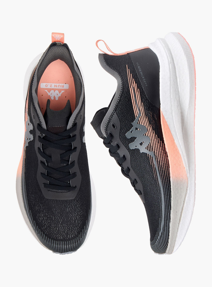 Kappa Women's Logo Detail Lace-Up Running Shoes - RUN 2.0-women-shoes-sneakers-image-1