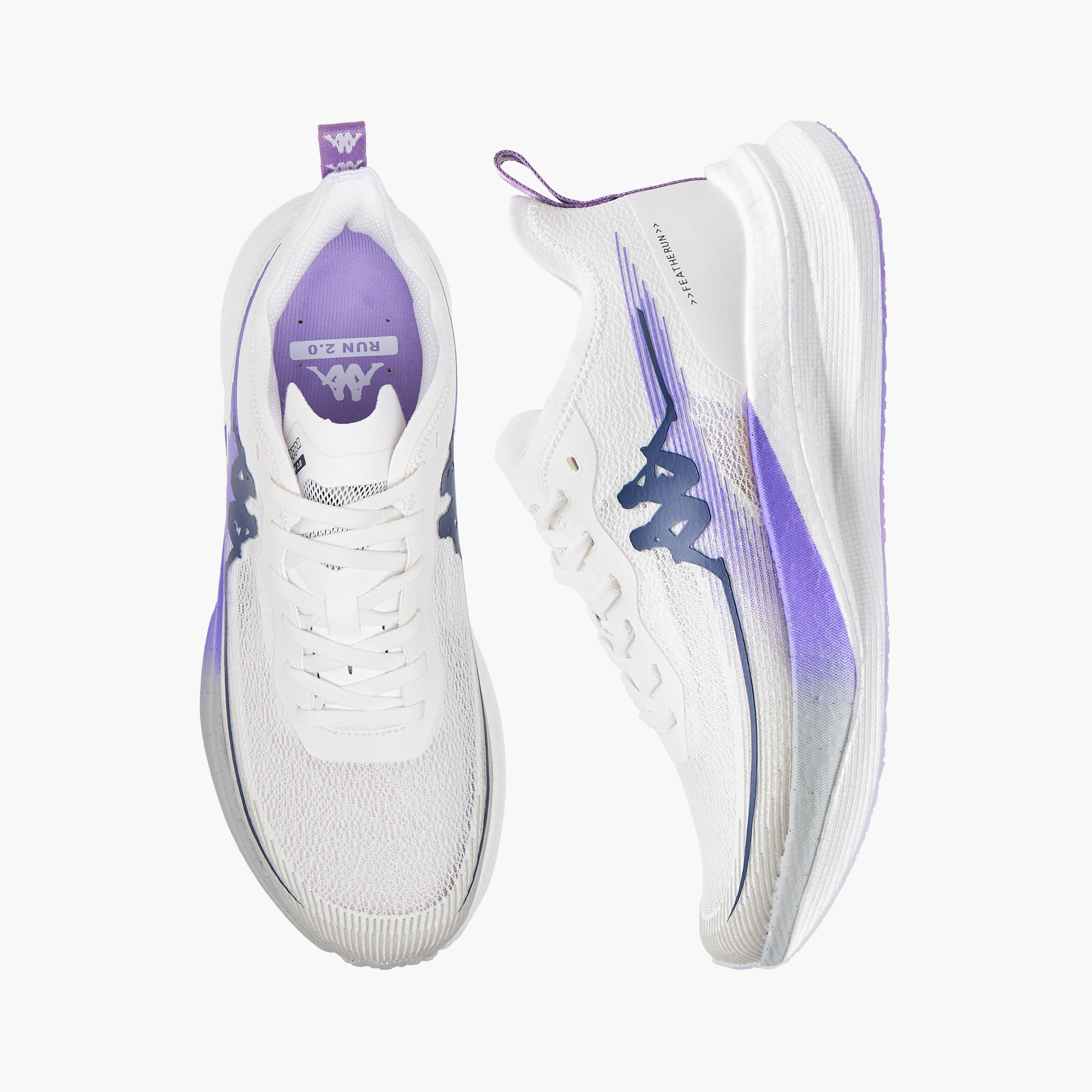 Kappa Women's Logo Detail Lace-Up Running Shoes - RUN 2.0-women-shoes-sneakers-image-1