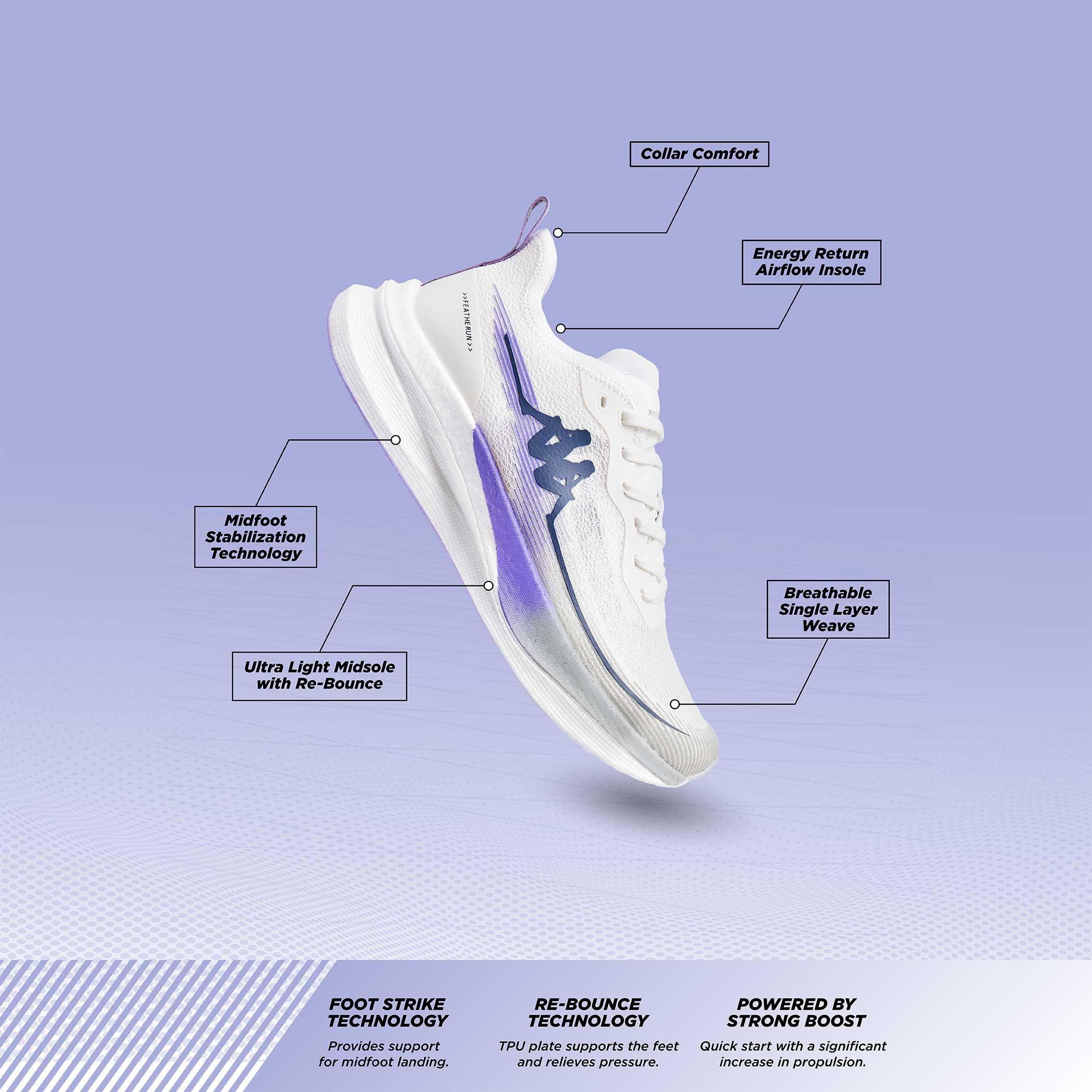 Kappa Women's Logo Detail Lace-Up Running Shoes - RUN 2.0-women-shoes-sneakers-image-7