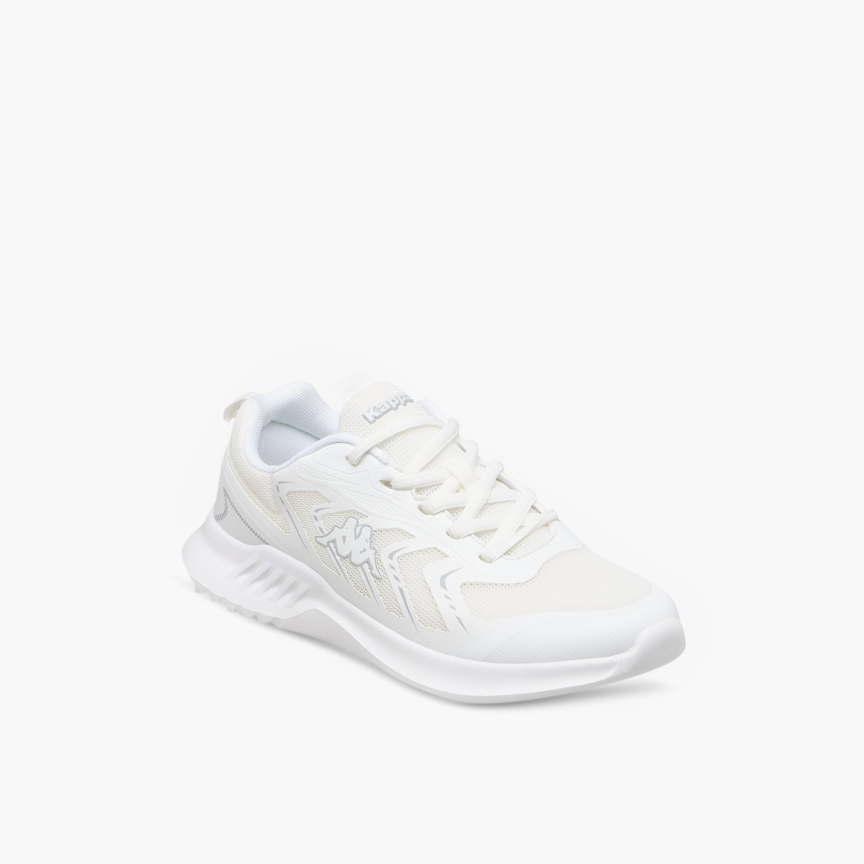 Kappa Women's Logo Print Sports Shoes with Lace-Up Closure-women-shoes-sports-image-3
