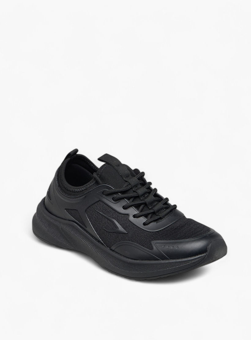 Dash Panelled Sports Shoes with Lace-Up Closure-women-shoes-sports-image-4