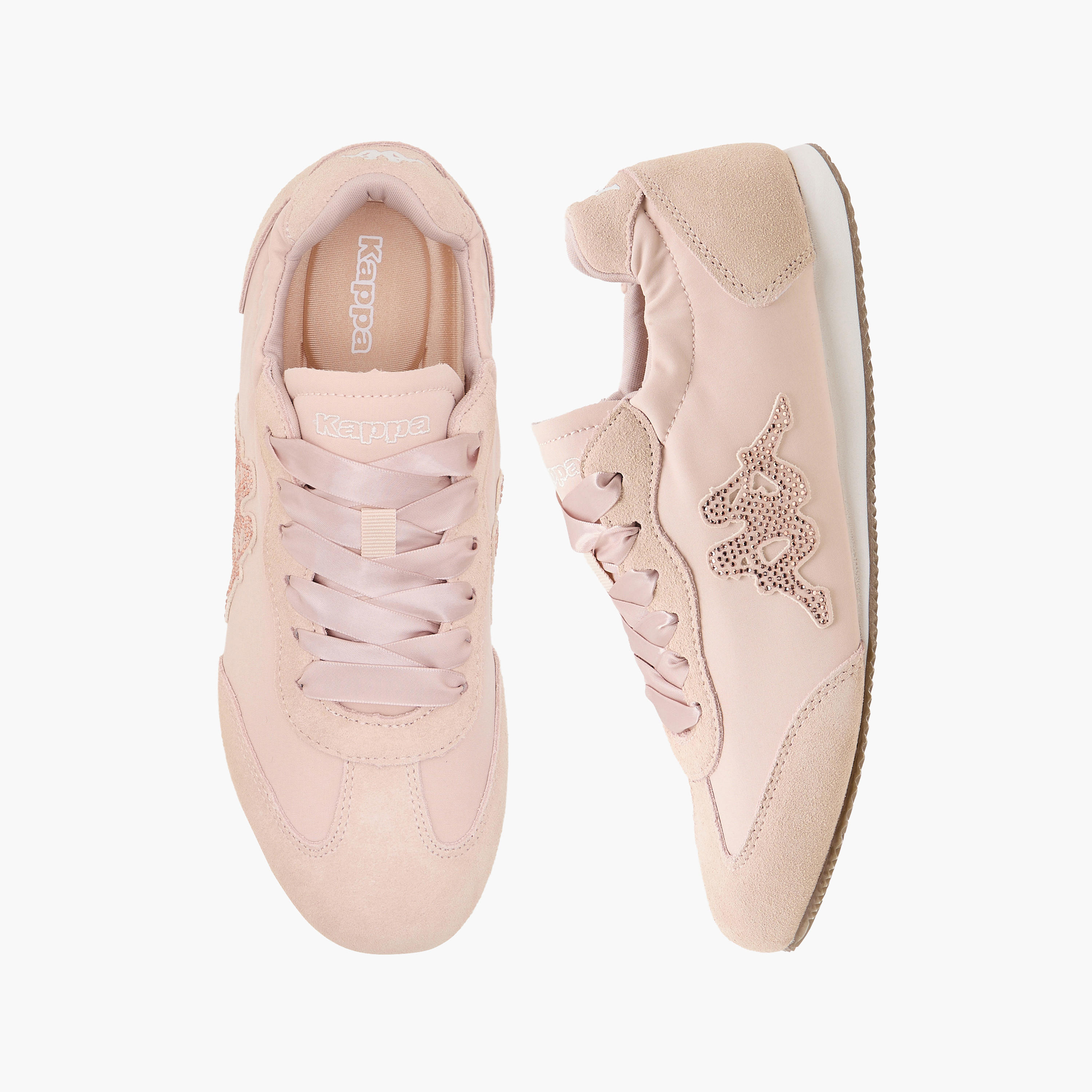 Kappa Women Lace-Up Ankle Sneakers-women-shoes-sneakers-image-1