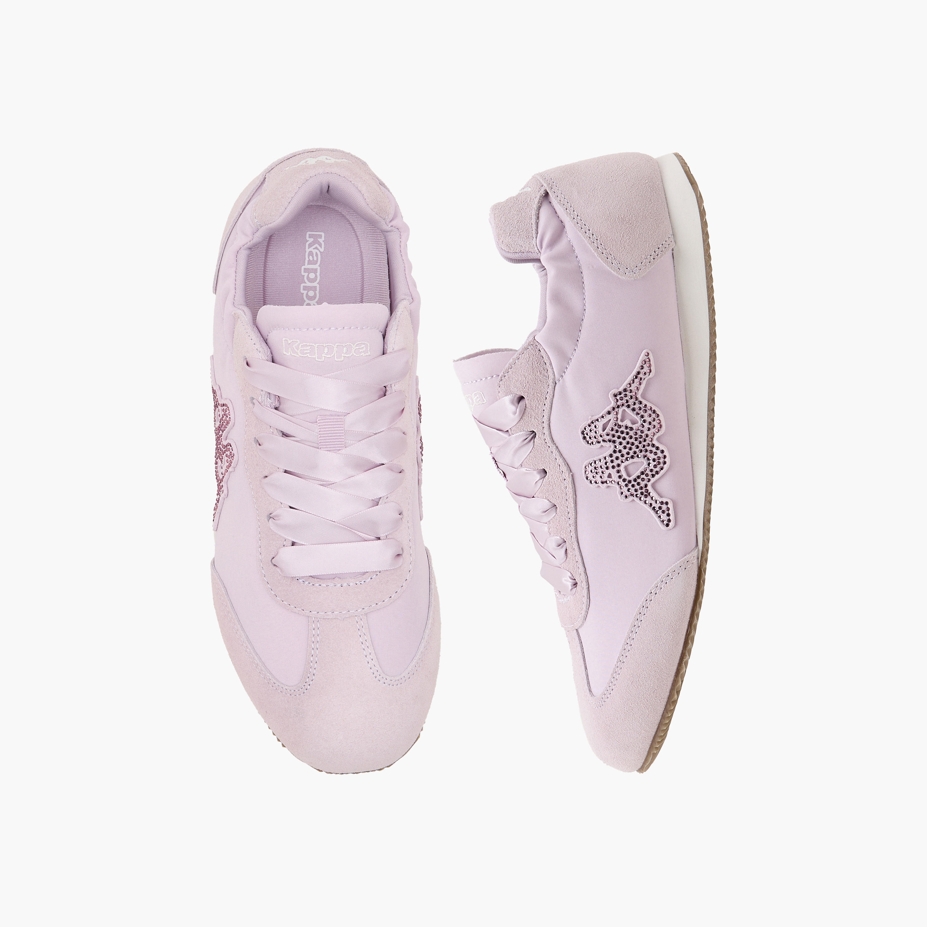 Kappa Women Lace-Up Ankle Sneakers-women-shoes-sneakers-image-1