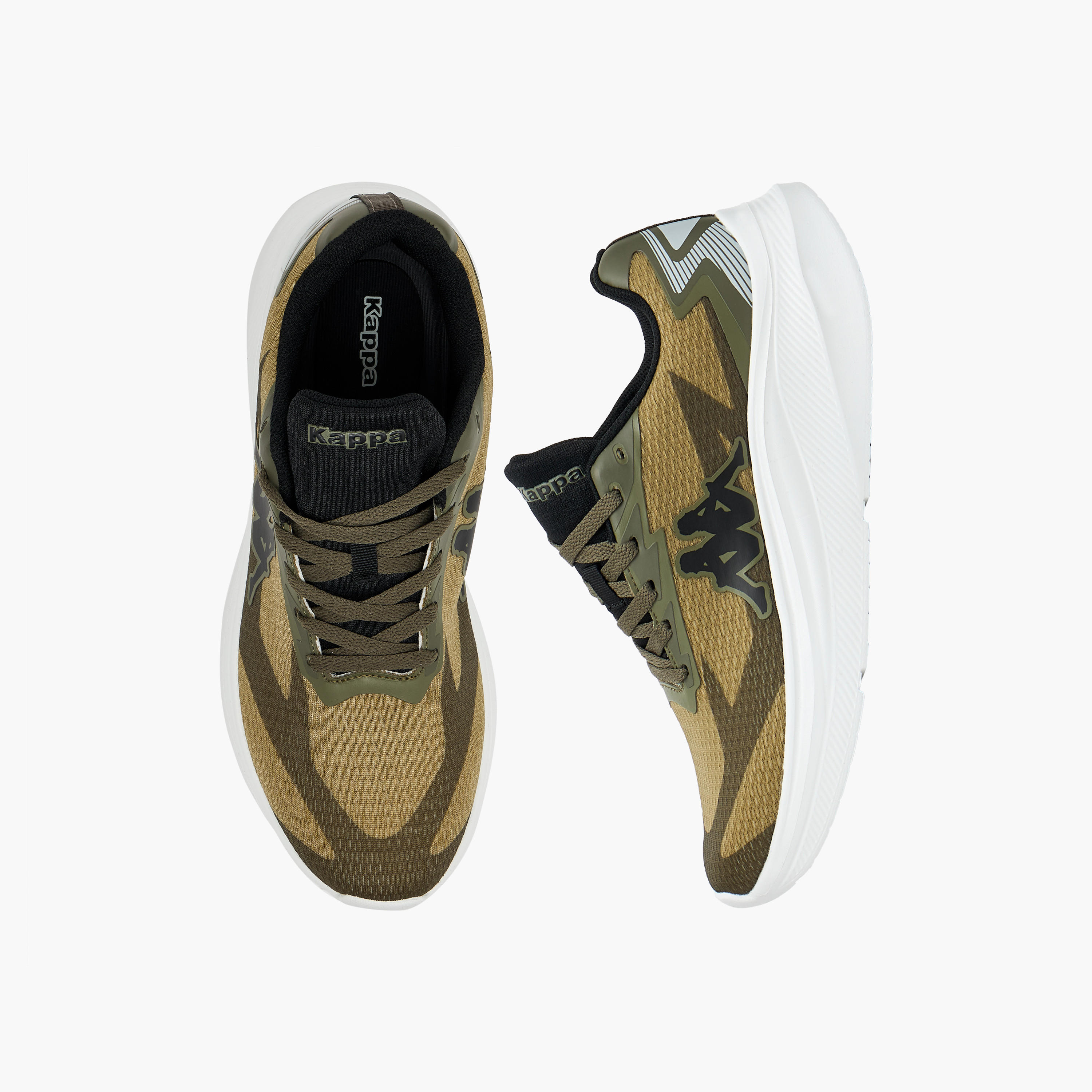 Kappa Men Logo Print Lace-Up Sports Shoes-sports-men-shoes-image-1
