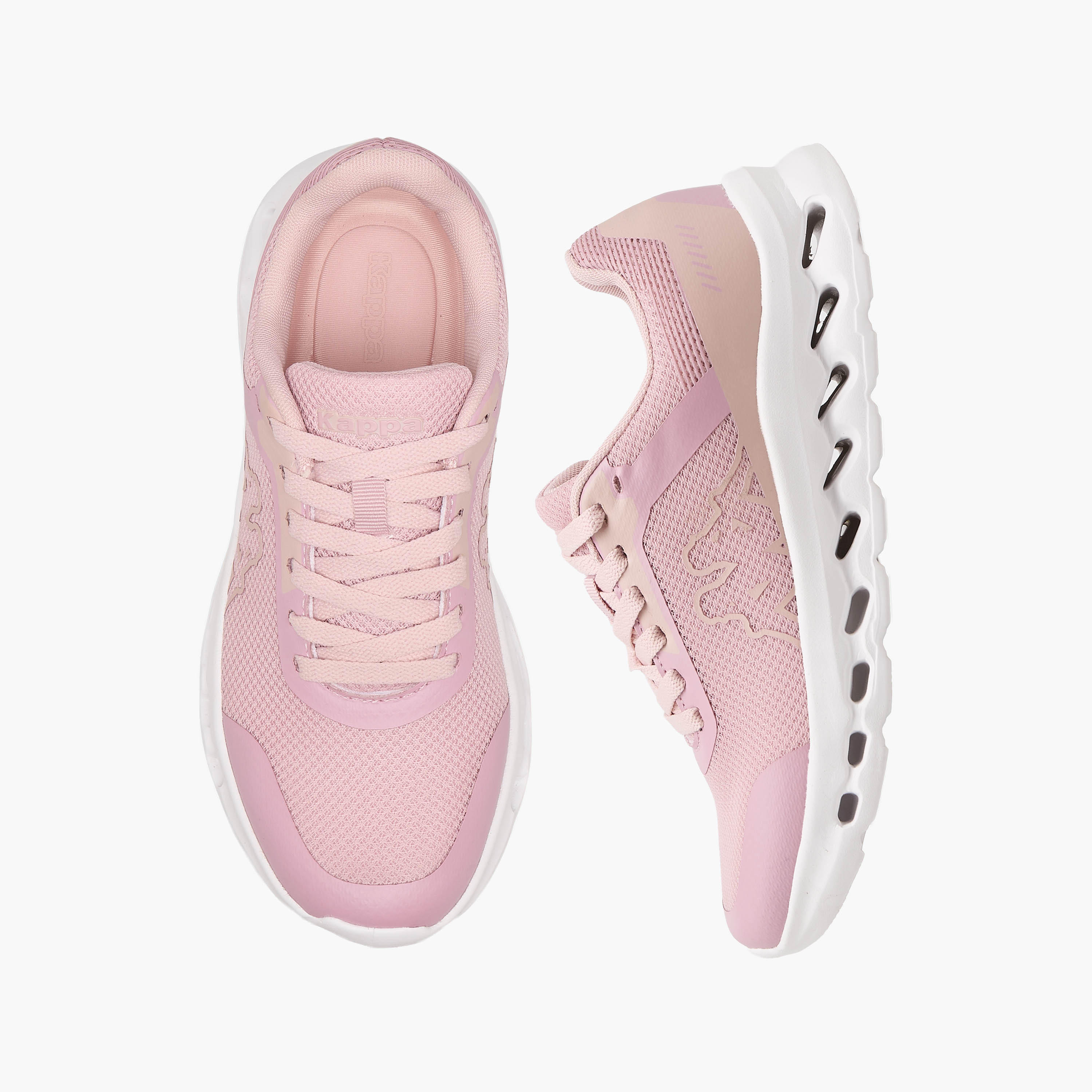 Kappa Women Logo Lace-Up Sports Shoes-sports-women-shoes-image-1