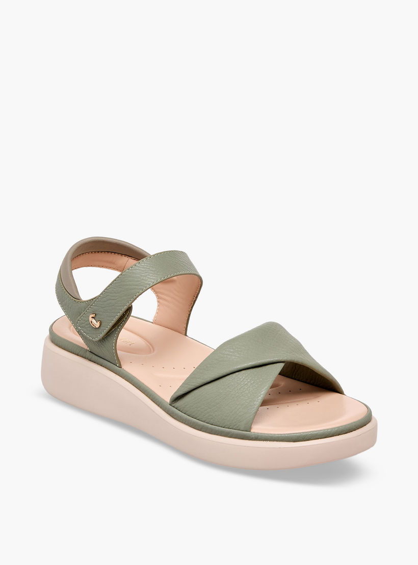 Le Confort Women Hook & Loop Strap Sandals-women-shoes-flats-sandals-image-2