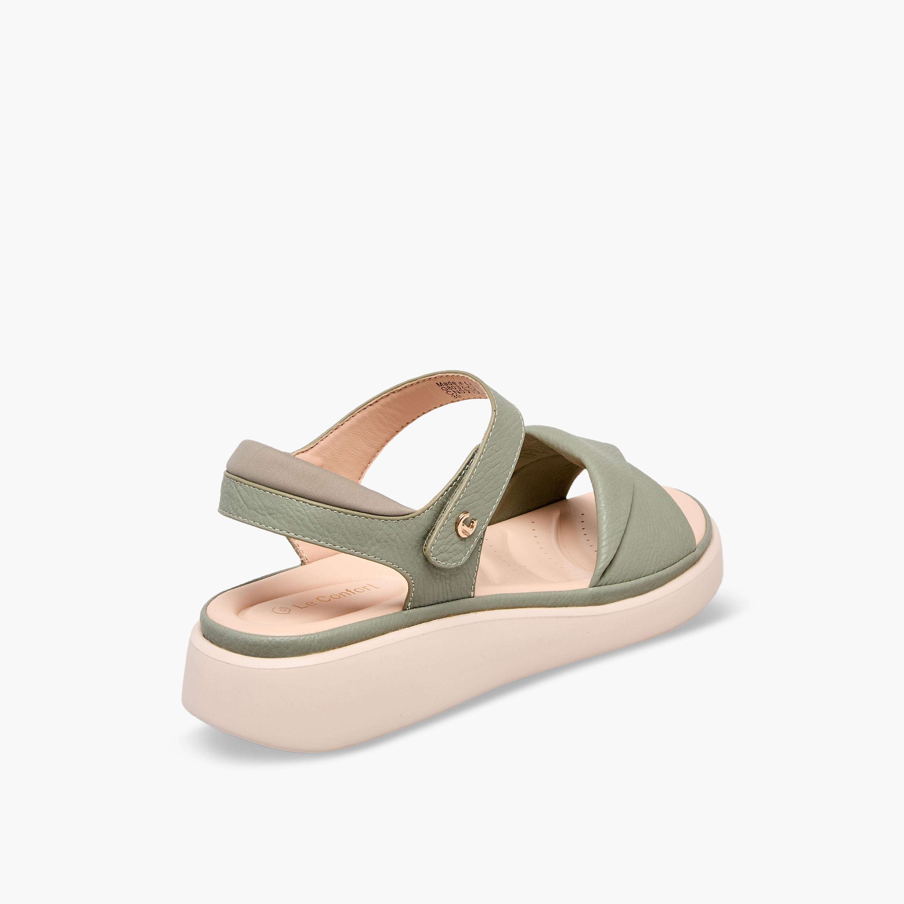 Le Confort Women Hook & Loop Strap Sandals-women-shoes-flats-sandals-image-6