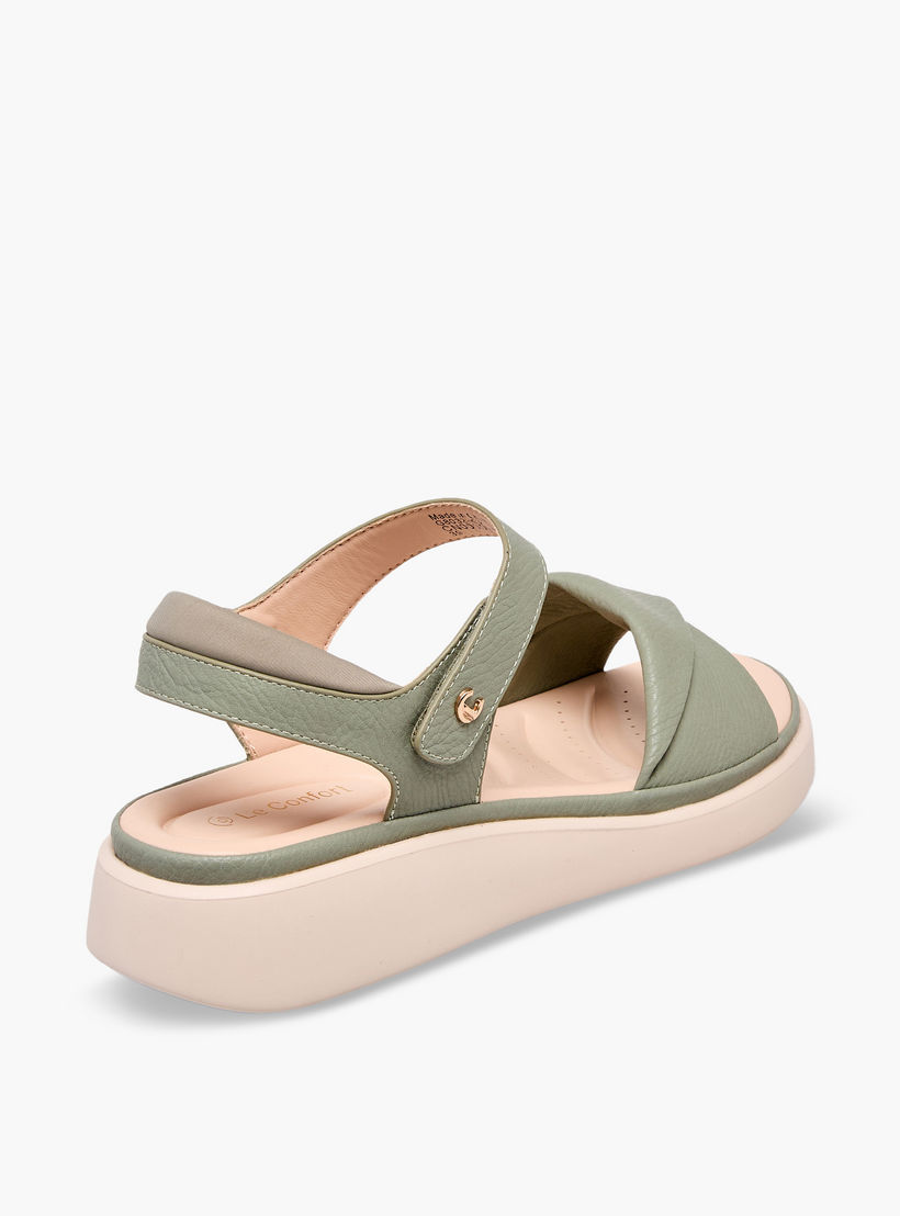 Le Confort Women Hook & Loop Strap Sandals-women-shoes-flats-sandals-image-6