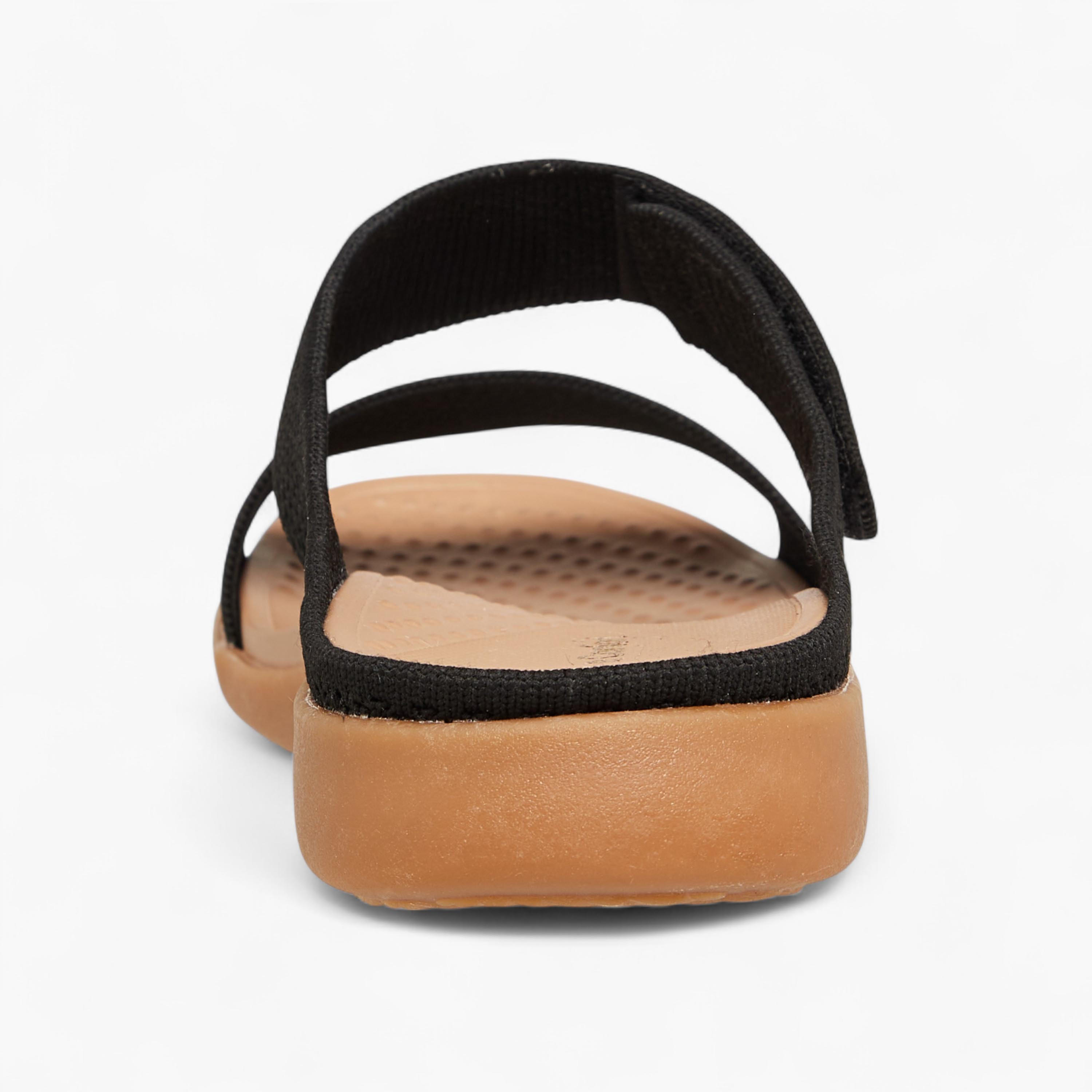 Le Confort Textured Slip-On Comfort Sandals-women-shoes-sandals-heeled-image-4