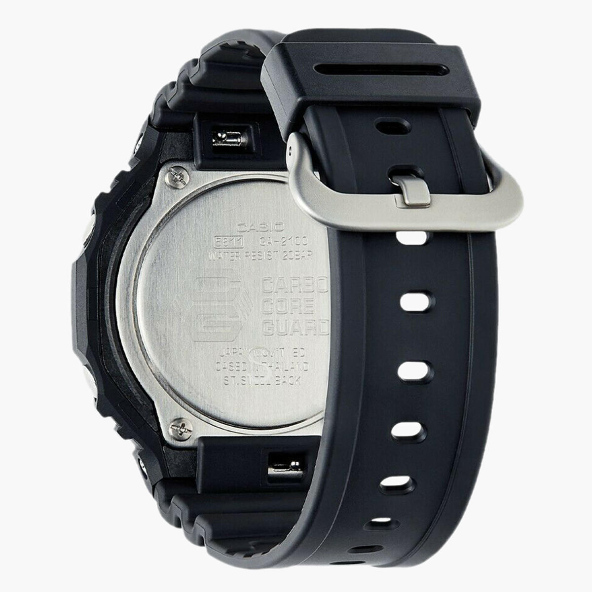 G-Shock Men's Black Analog/Digital Carbon Strap Watch GA-2100-1A1DR-men-watchesandjewellery-watches-image-6