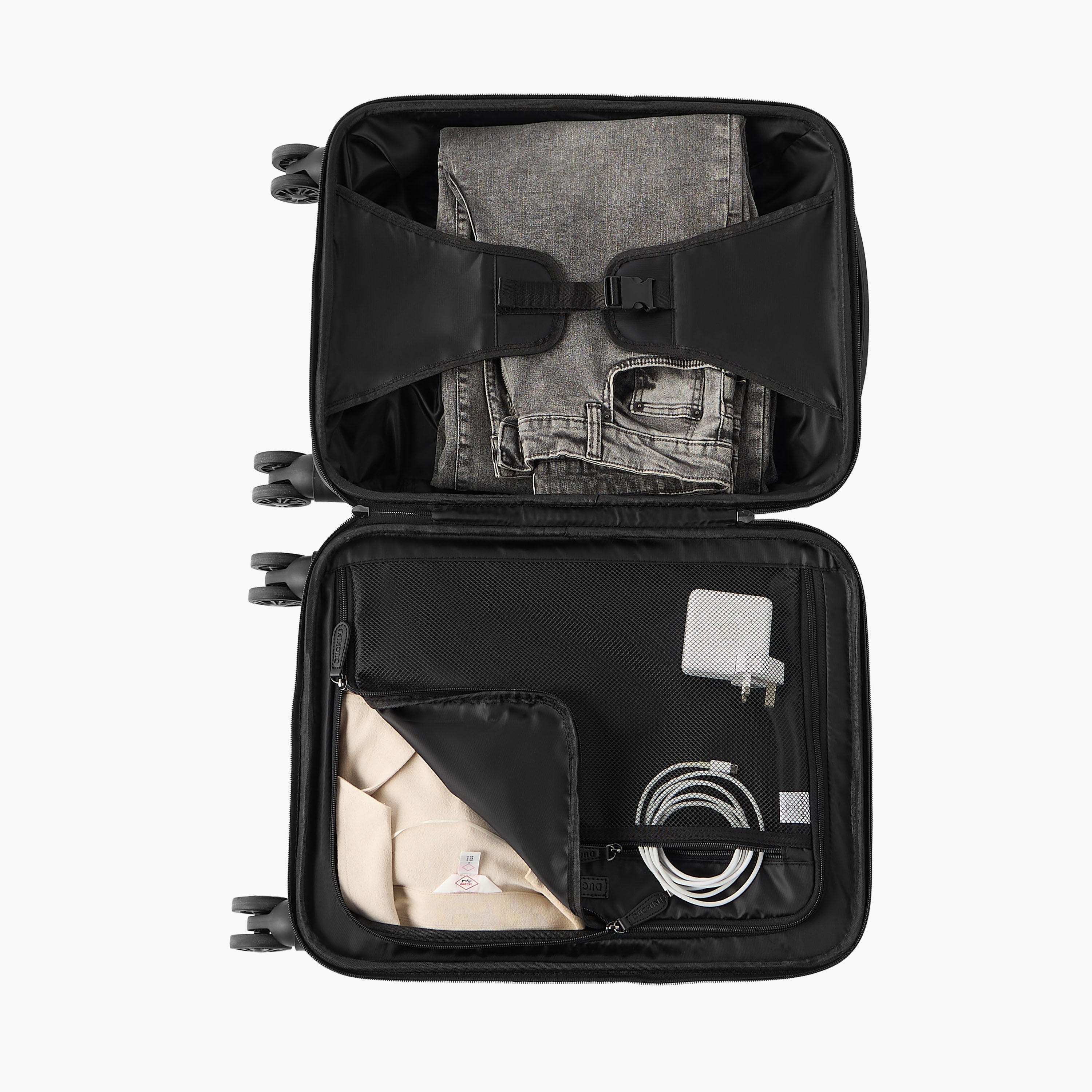شنطة ترولي صلبة بمقبض قابل للسحب وطبعات مونوجرام من دوتشيني - 20 بوصة شنطة شحن-travel-luggagesandbags-luggage-image-9