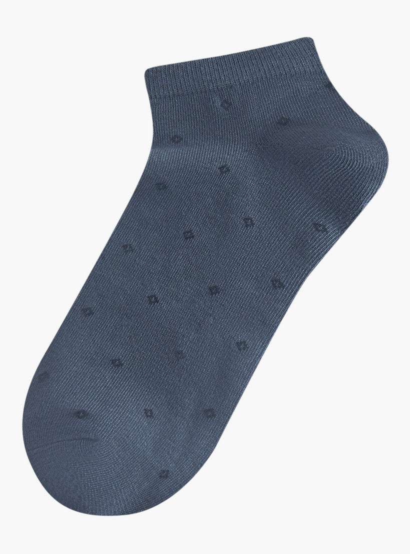 Duchini Men Socks Ankle Length - Set of 5-men-socks-image-2